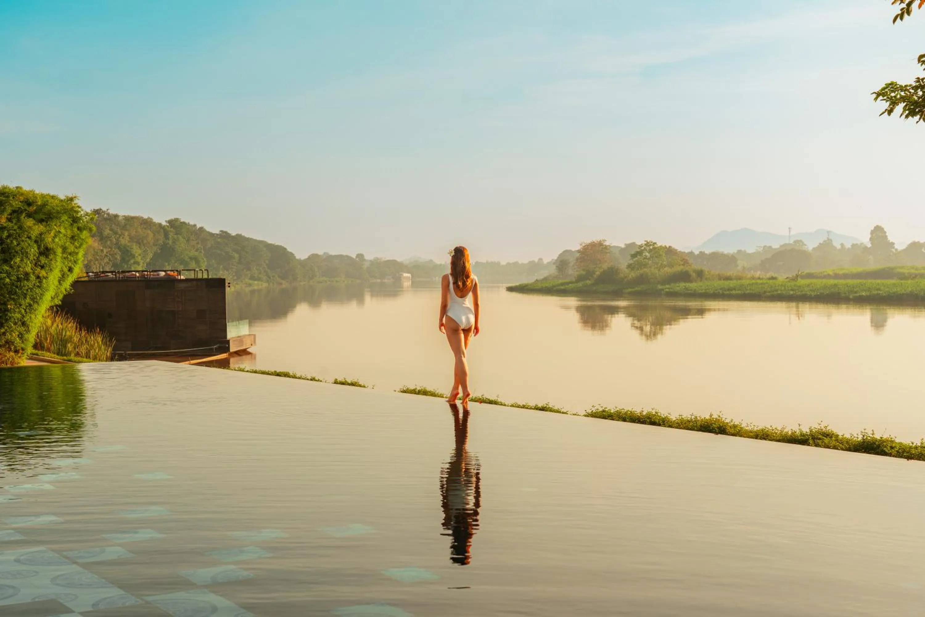 Lake view in The Xcape River Kwai