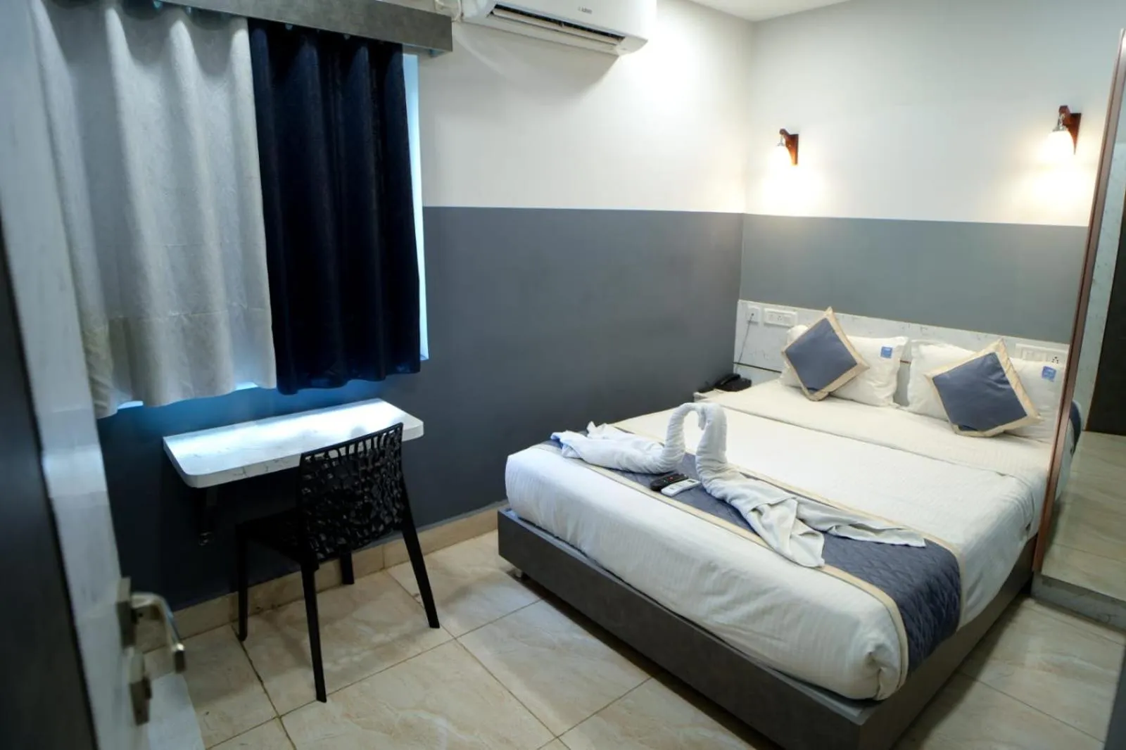 Bed in HOTEL RAAJ GRAND