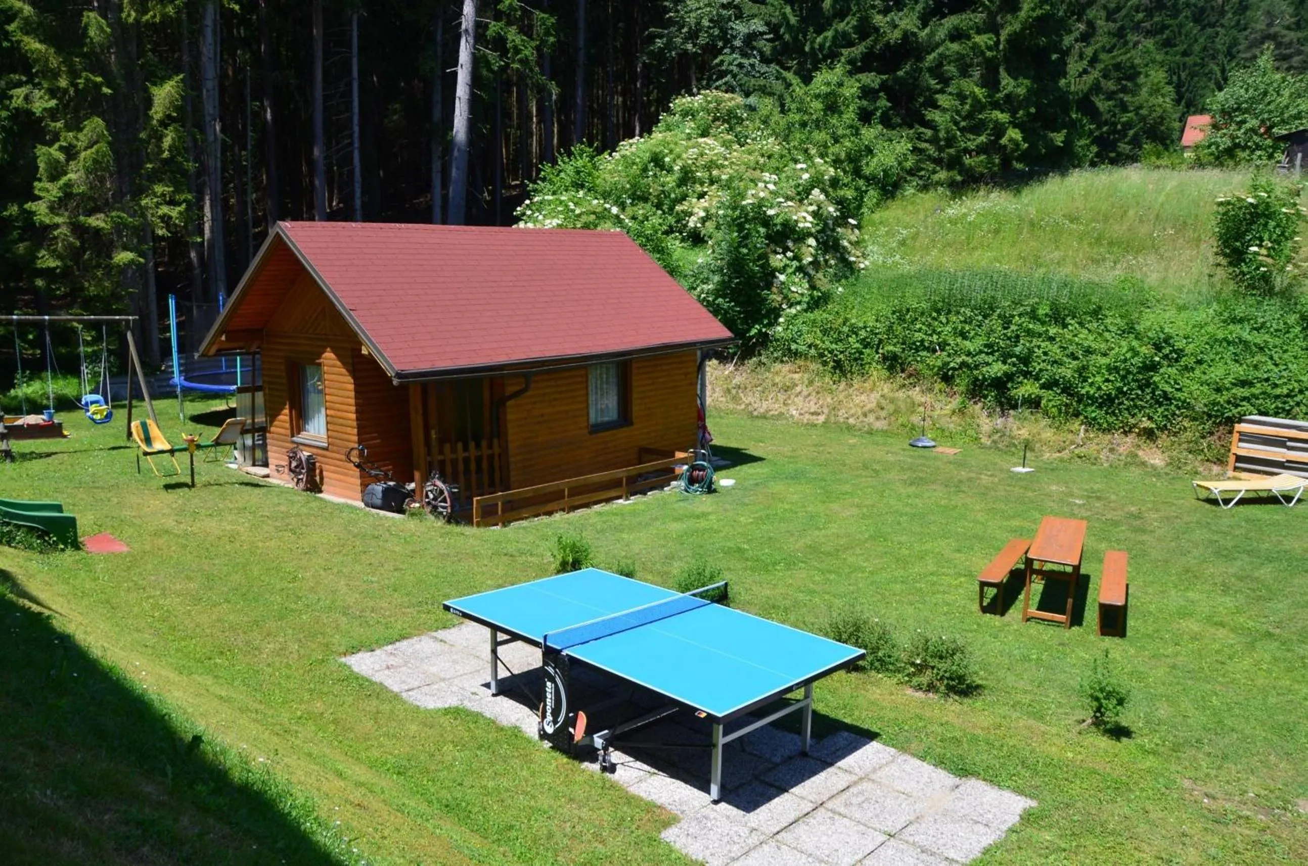 Garden in Gästehaus Götz