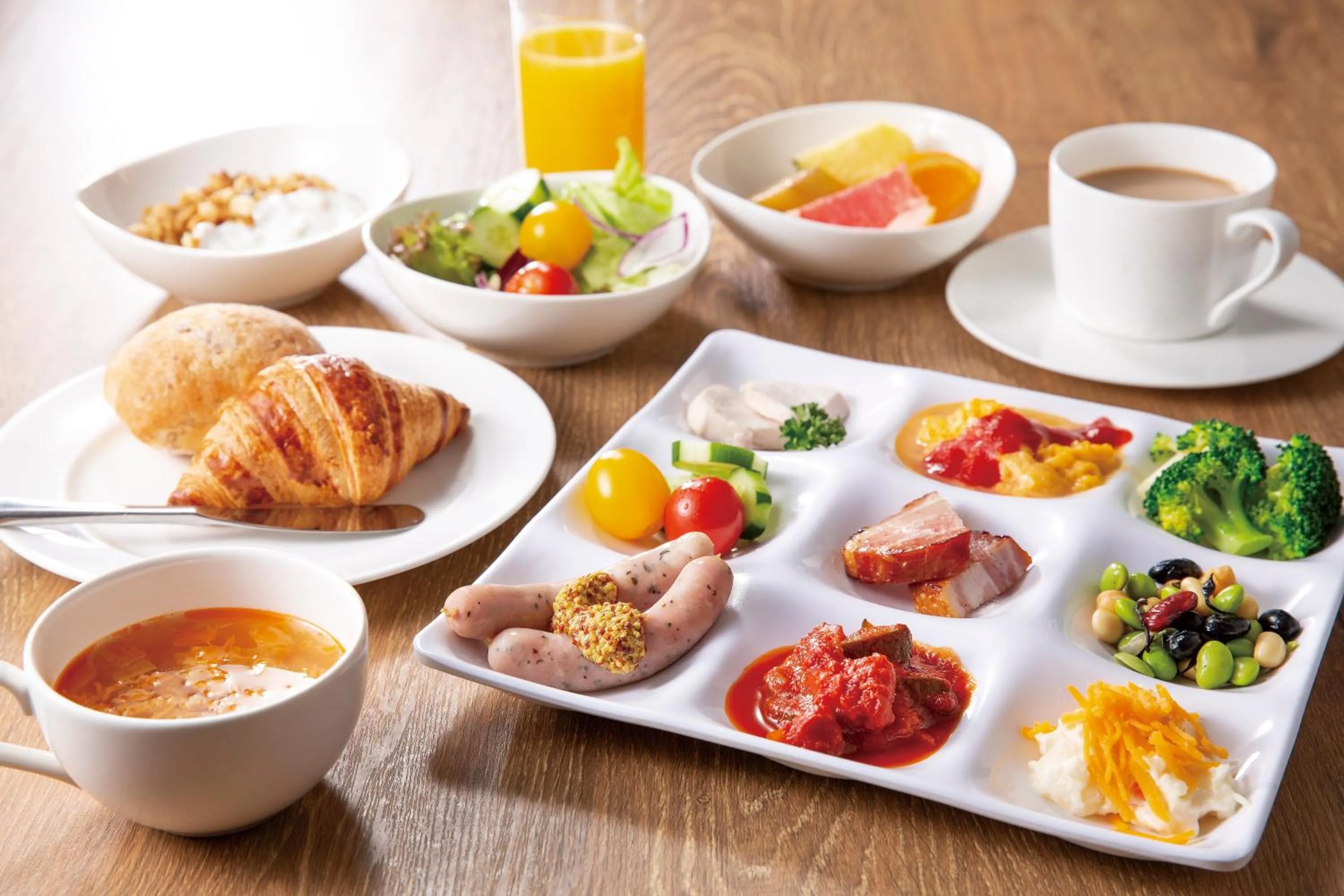 Breakfast in The Royal Park Hotel Tokyo Haneda Airport Terminal 3