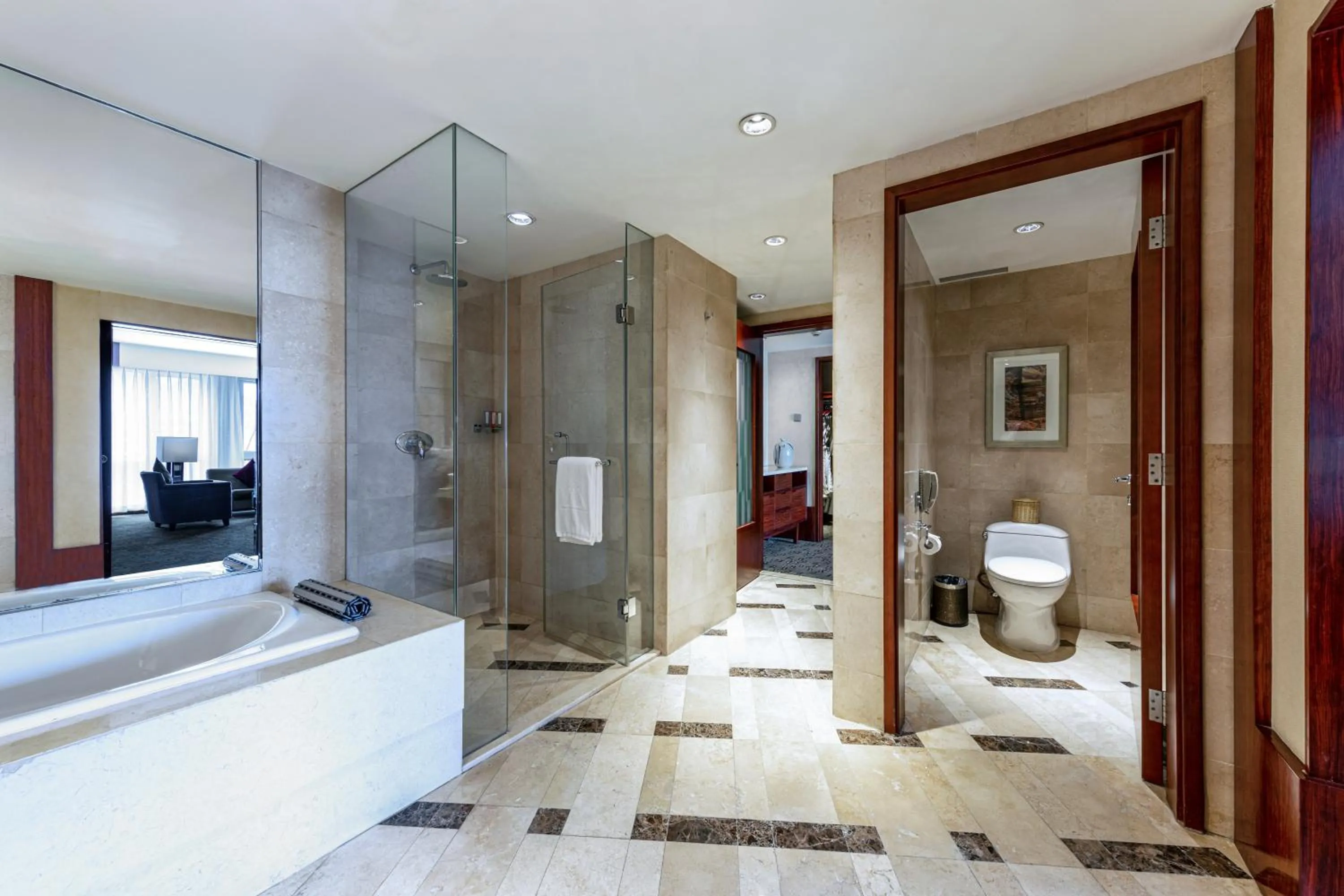 Bathroom in Beijing Kuntai Royal Hotel