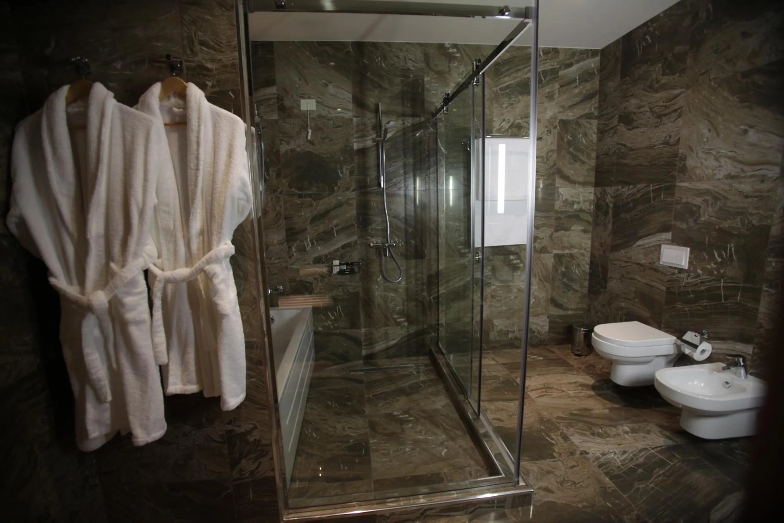 Shower in Best Western Premier Ark Hotel