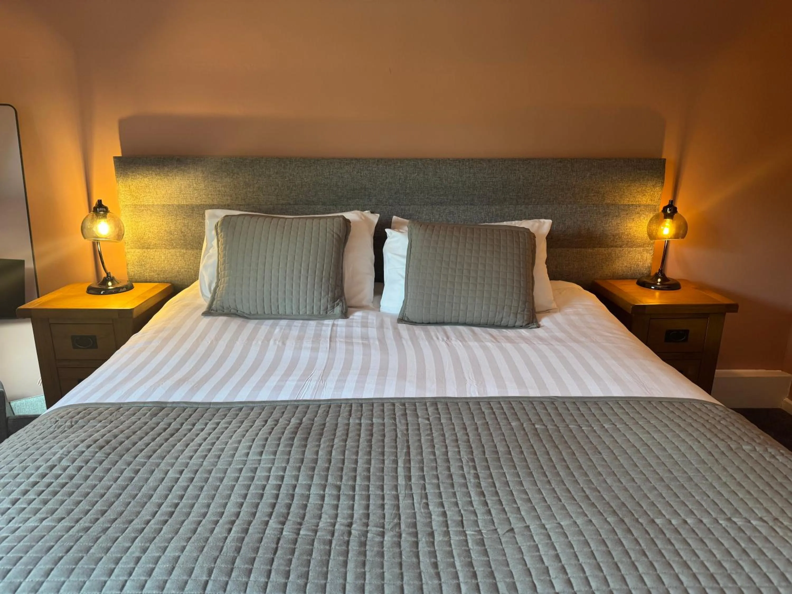 Bed in Oaklands Hotel