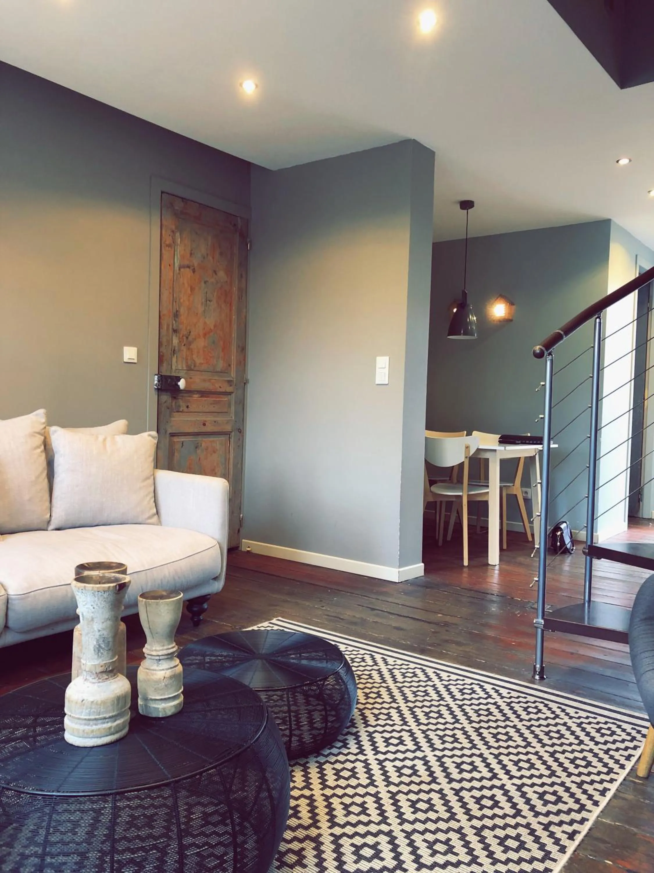 Living room in Nuit en Ville Lille La Madeleine