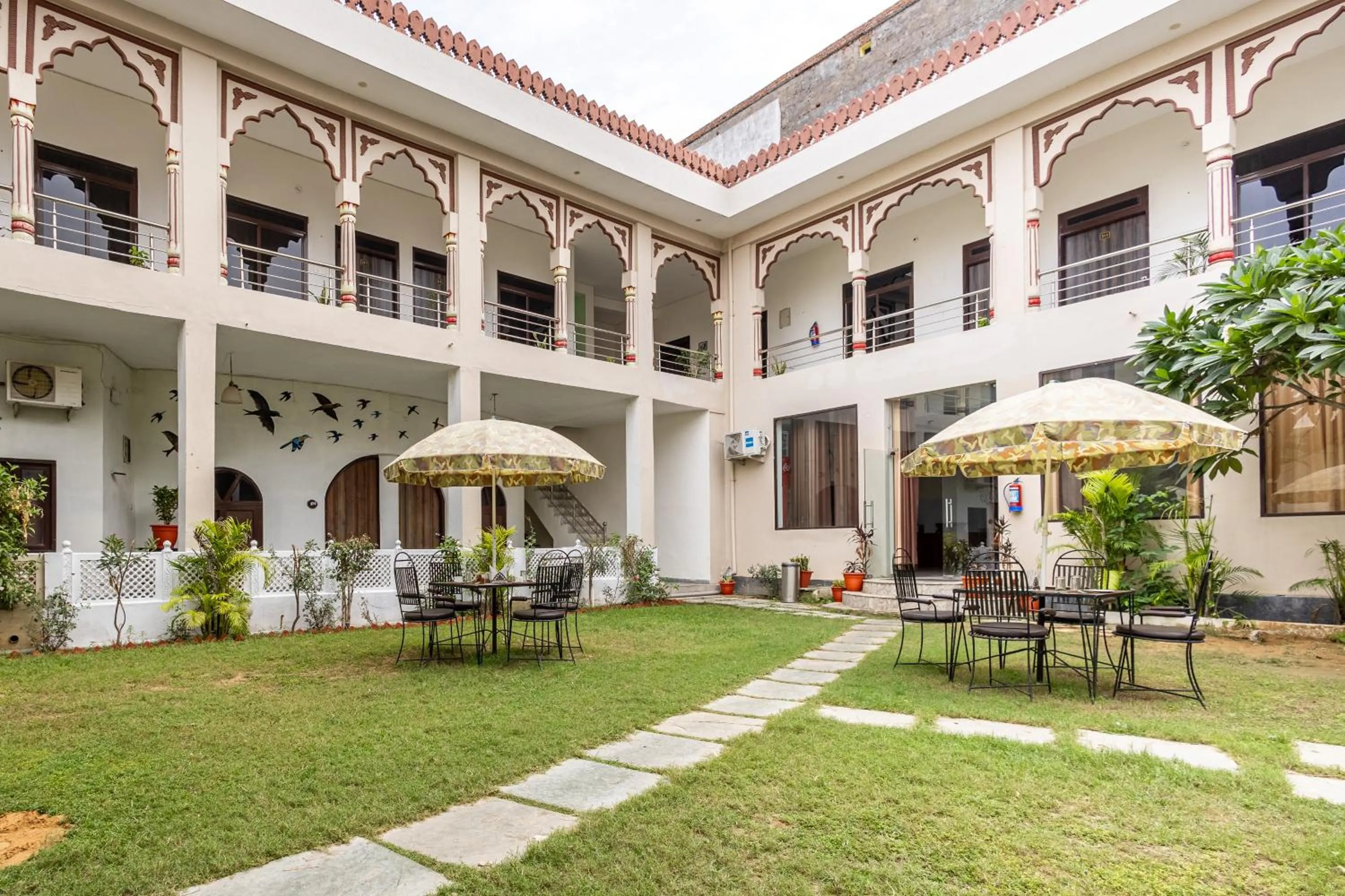 Garden in Ranthambore Resort