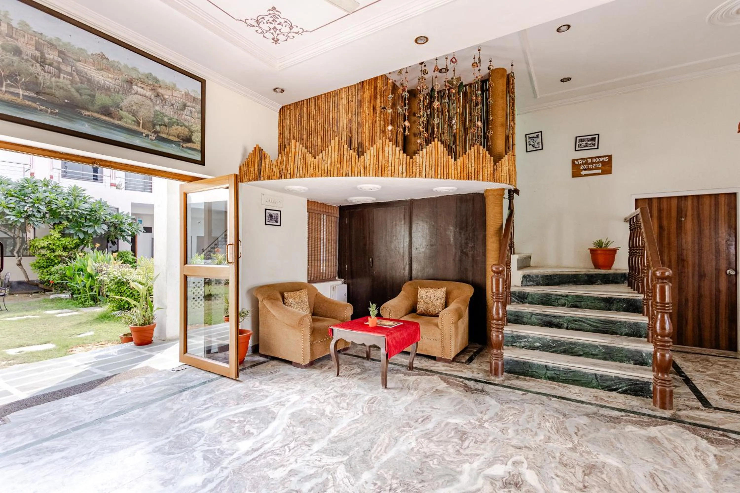 Lobby or reception in Ranthambore Resort