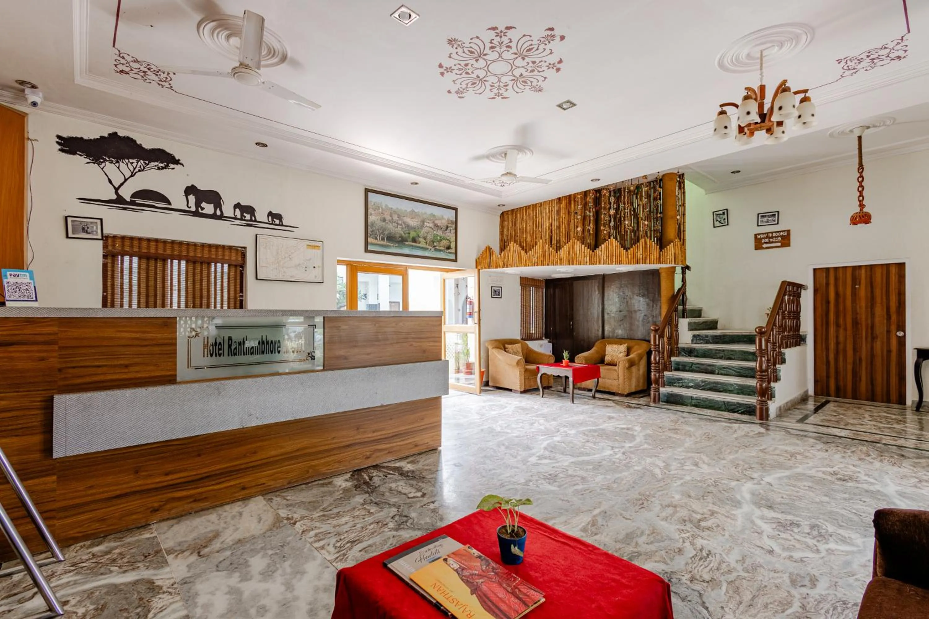 Lobby or reception in Ranthambore Resort