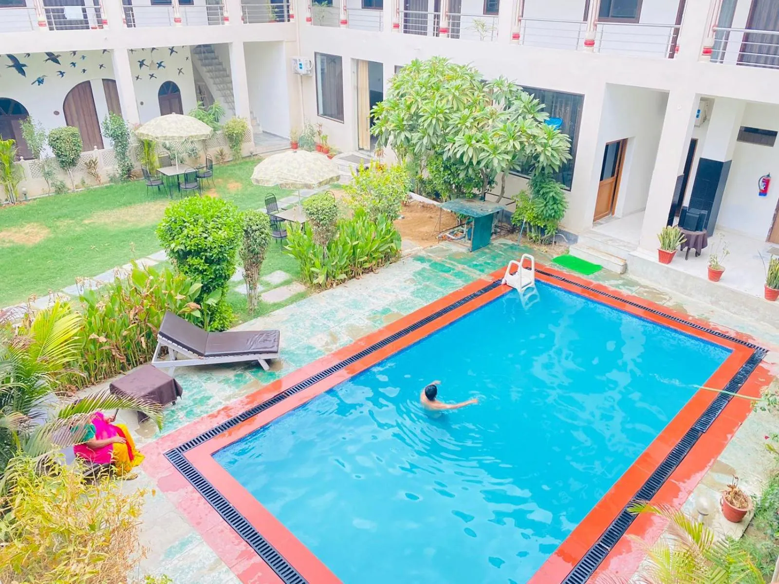 Garden in Ranthambore Resort