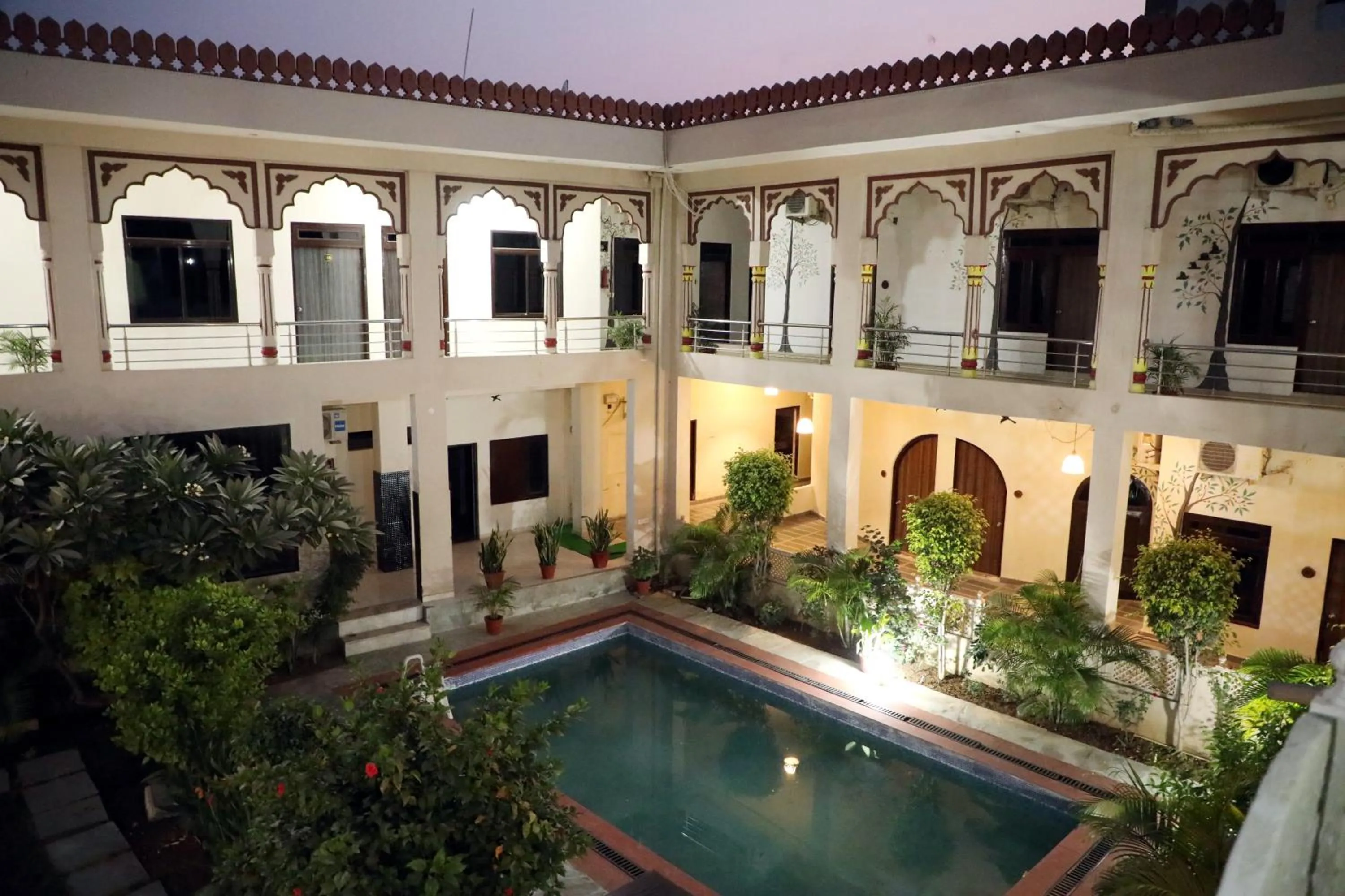 Garden view in Ranthambore Resort