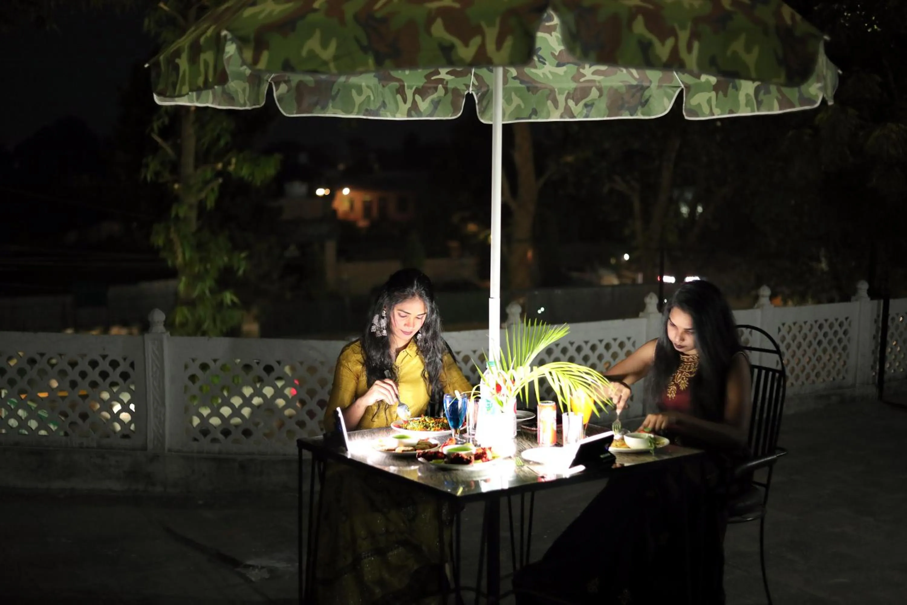 Patio in Ranthambore Resort