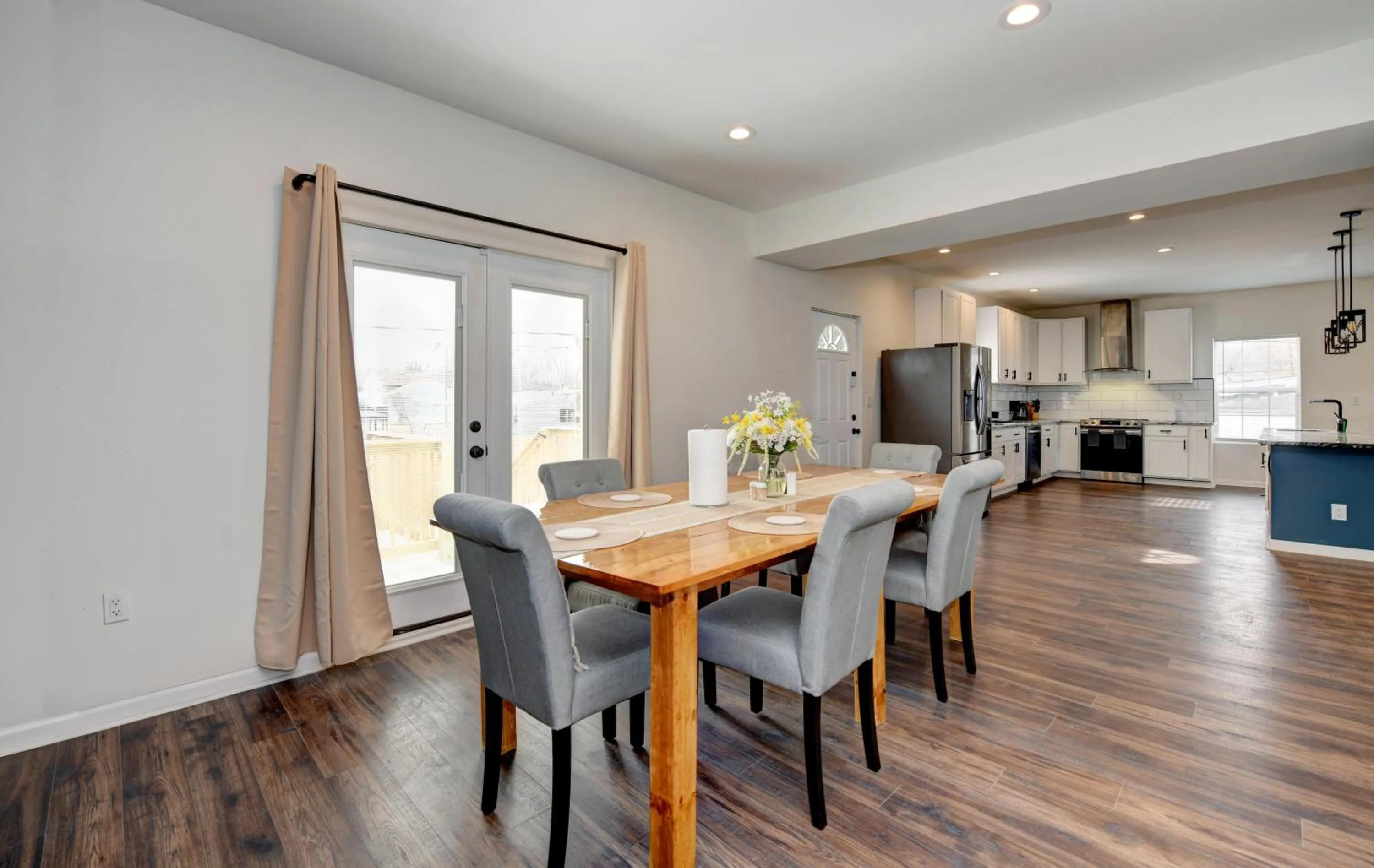 Dining area in The CG Suites