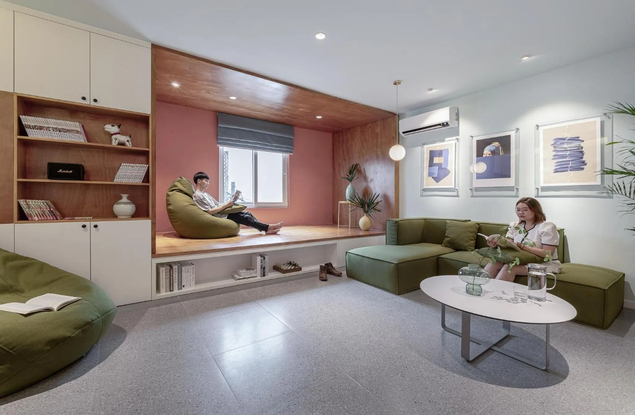 Seating area in Express by M Village Điện Biên Phủ Q3