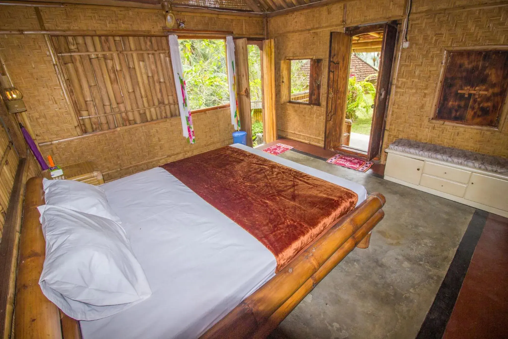 Bed in Pesona Bali Ecolodge by AGATA Bed in Pesona Bali Ecolodge by AGATA
