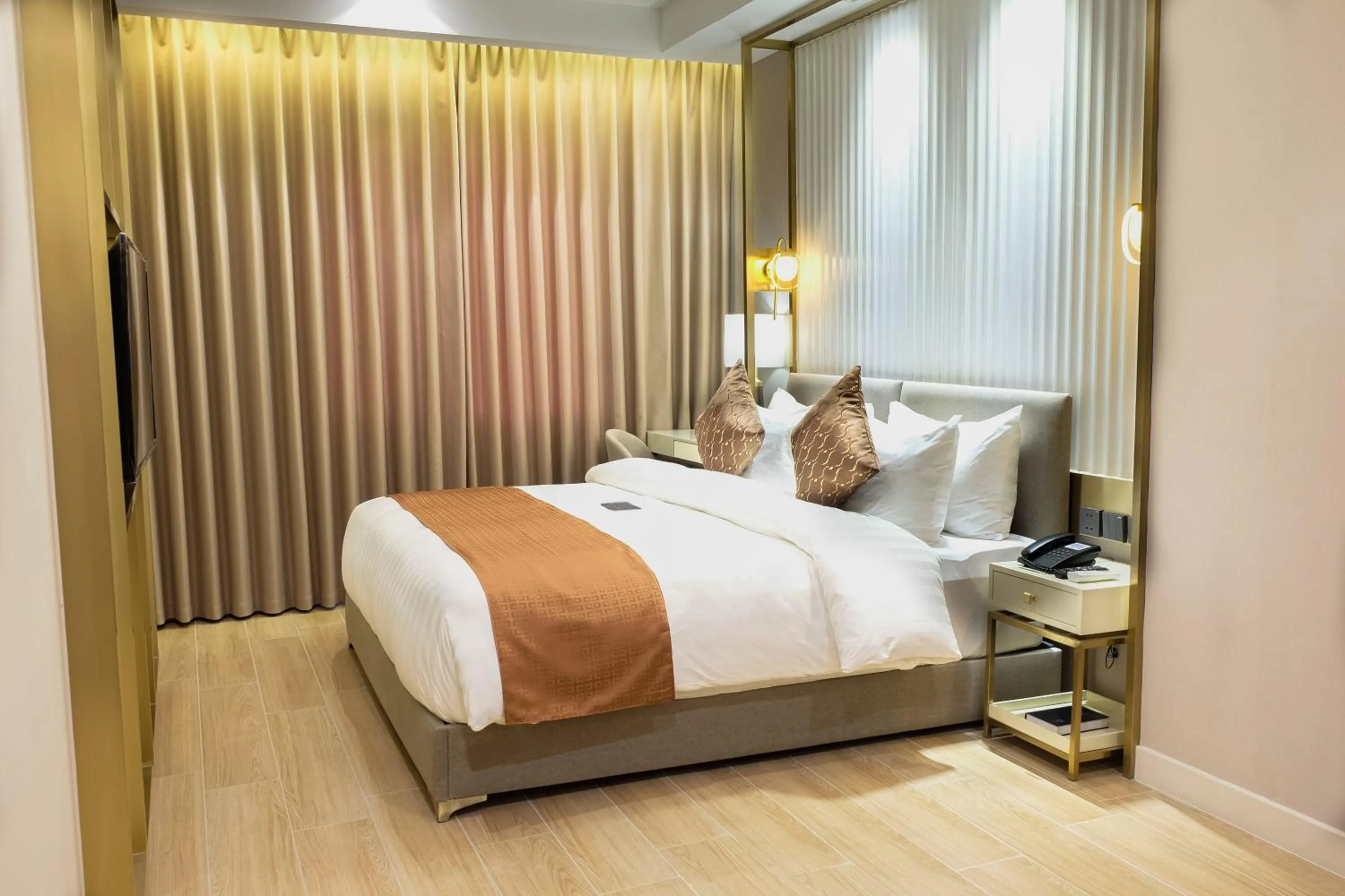 Bedroom, Bed in Uma Hotel and Residences