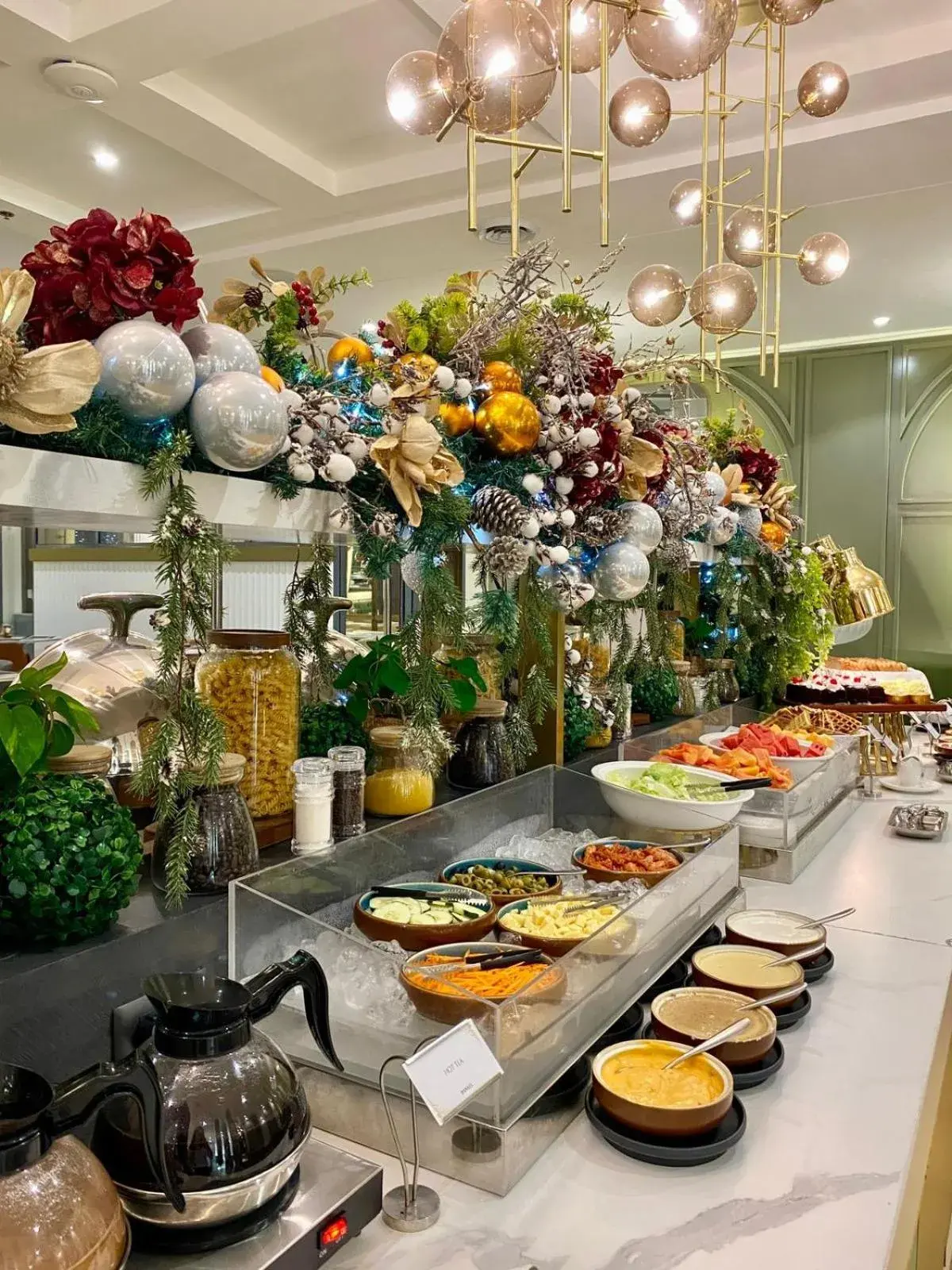 Buffet breakfast in Uma Hotel and Residences Buffet breakfast in Uma Hotel and Residences