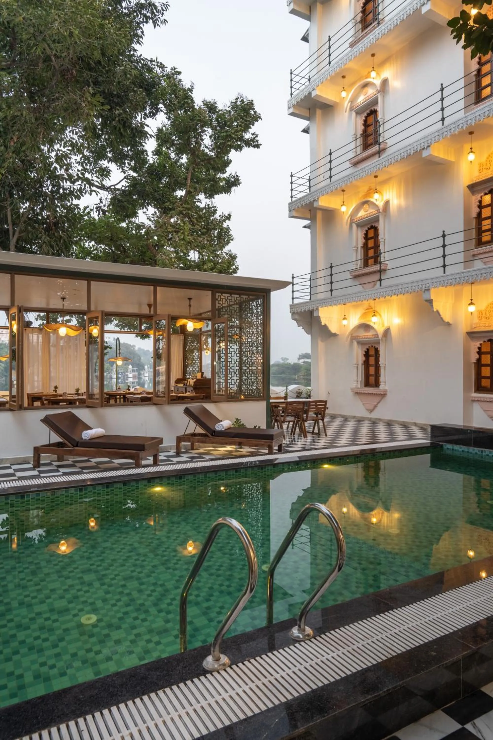 Swimming pool in The Experience Resort-Lake Facing