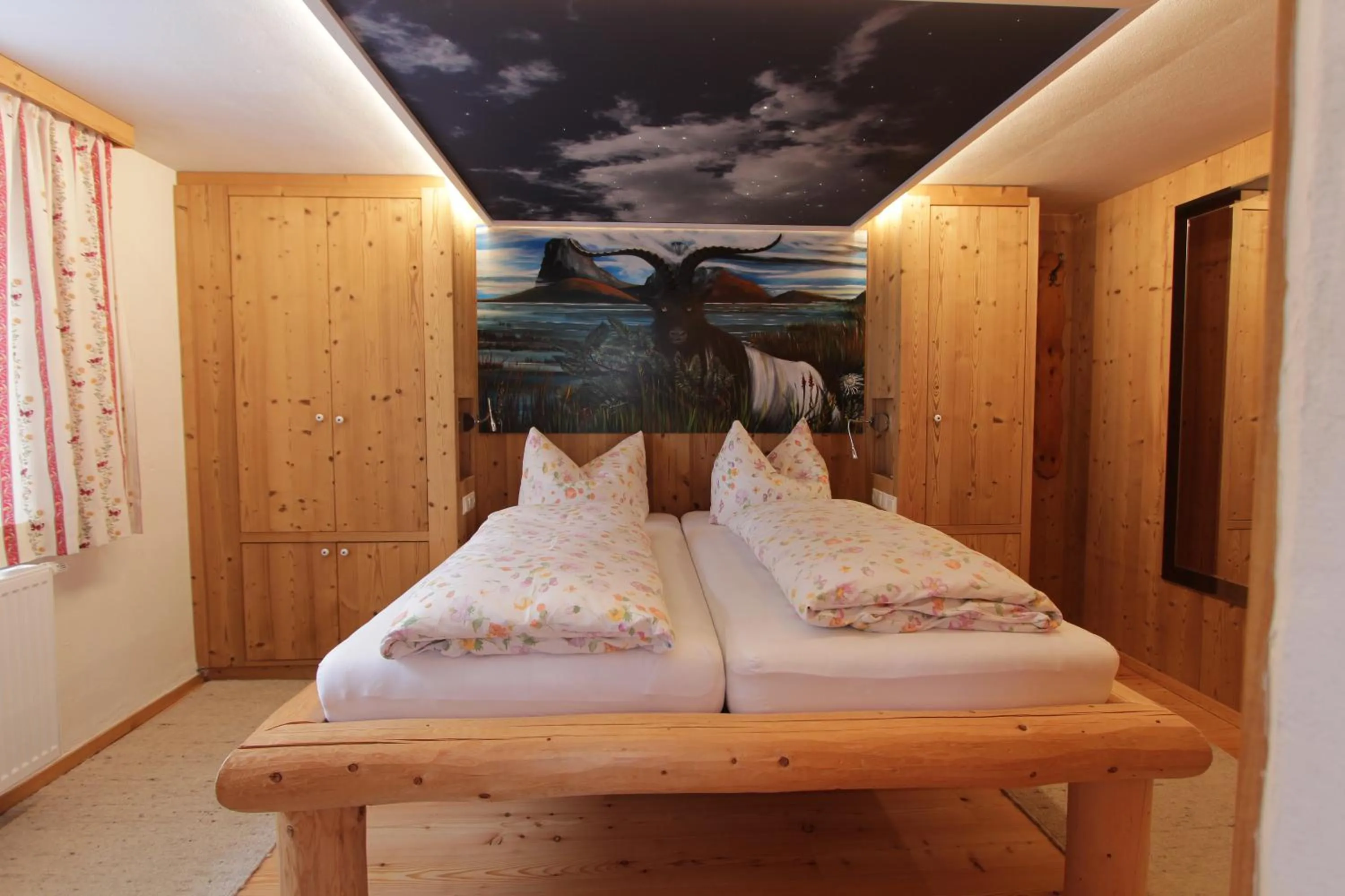 Bed in Haus am Rain