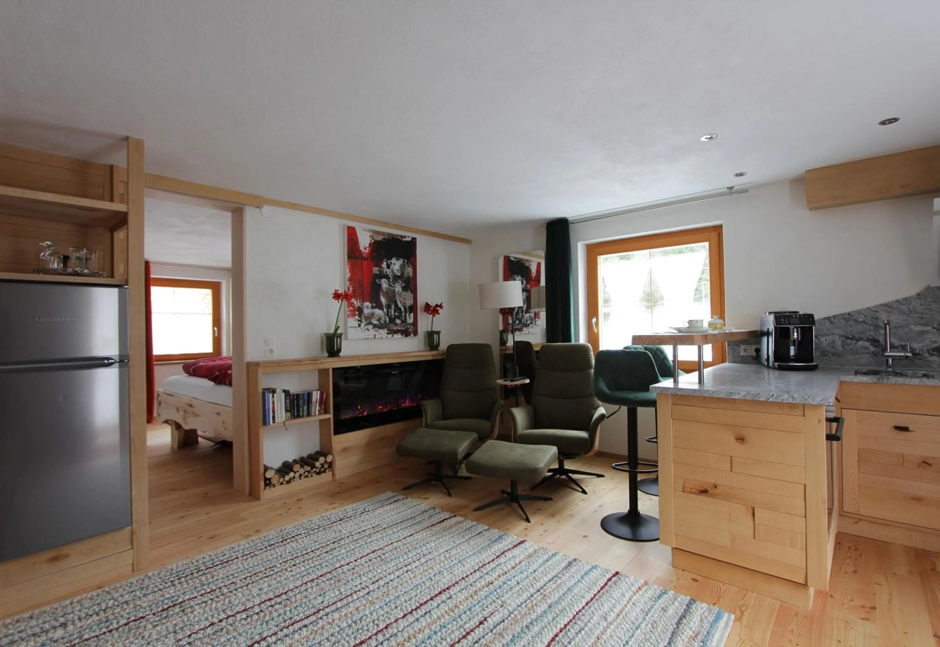 Living room in Haus am Rain
