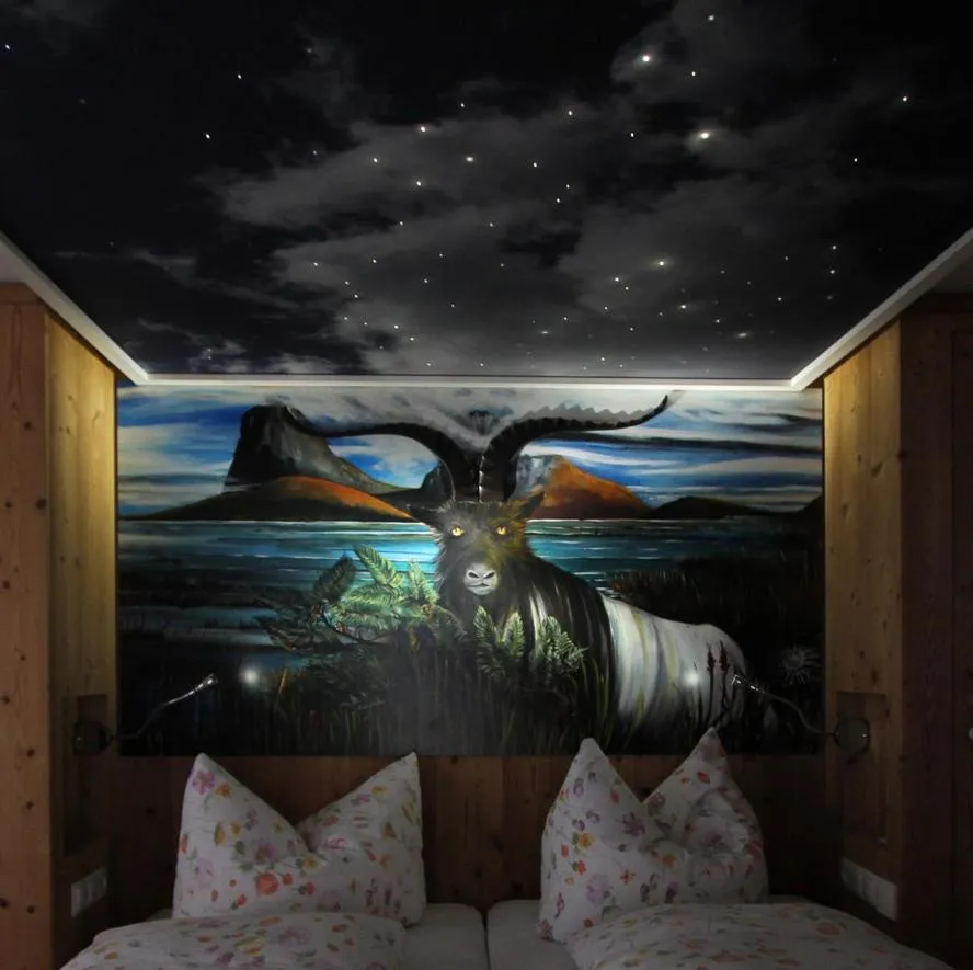 Bed in Haus am Rain