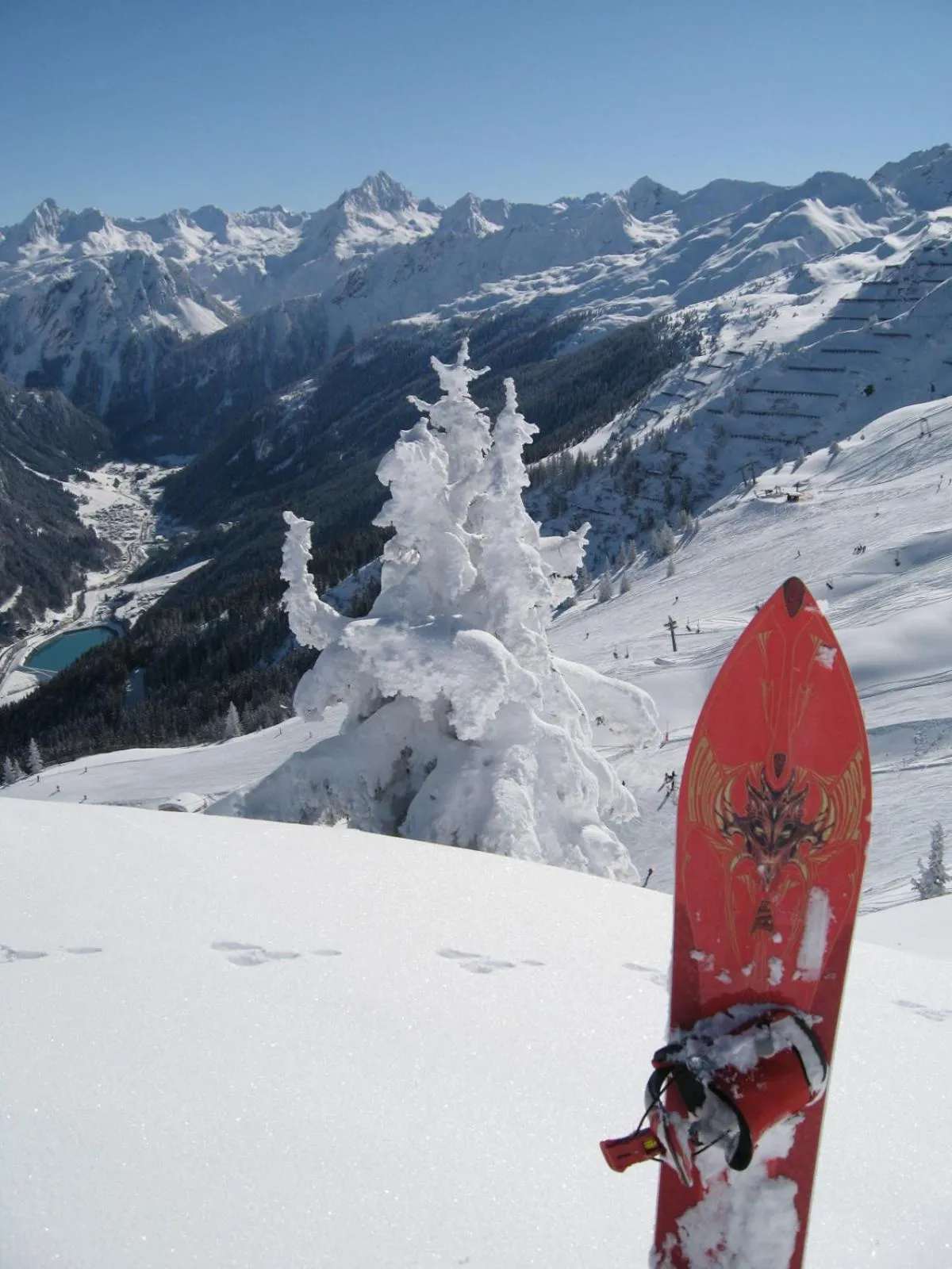 Skiing in Haus am Rain