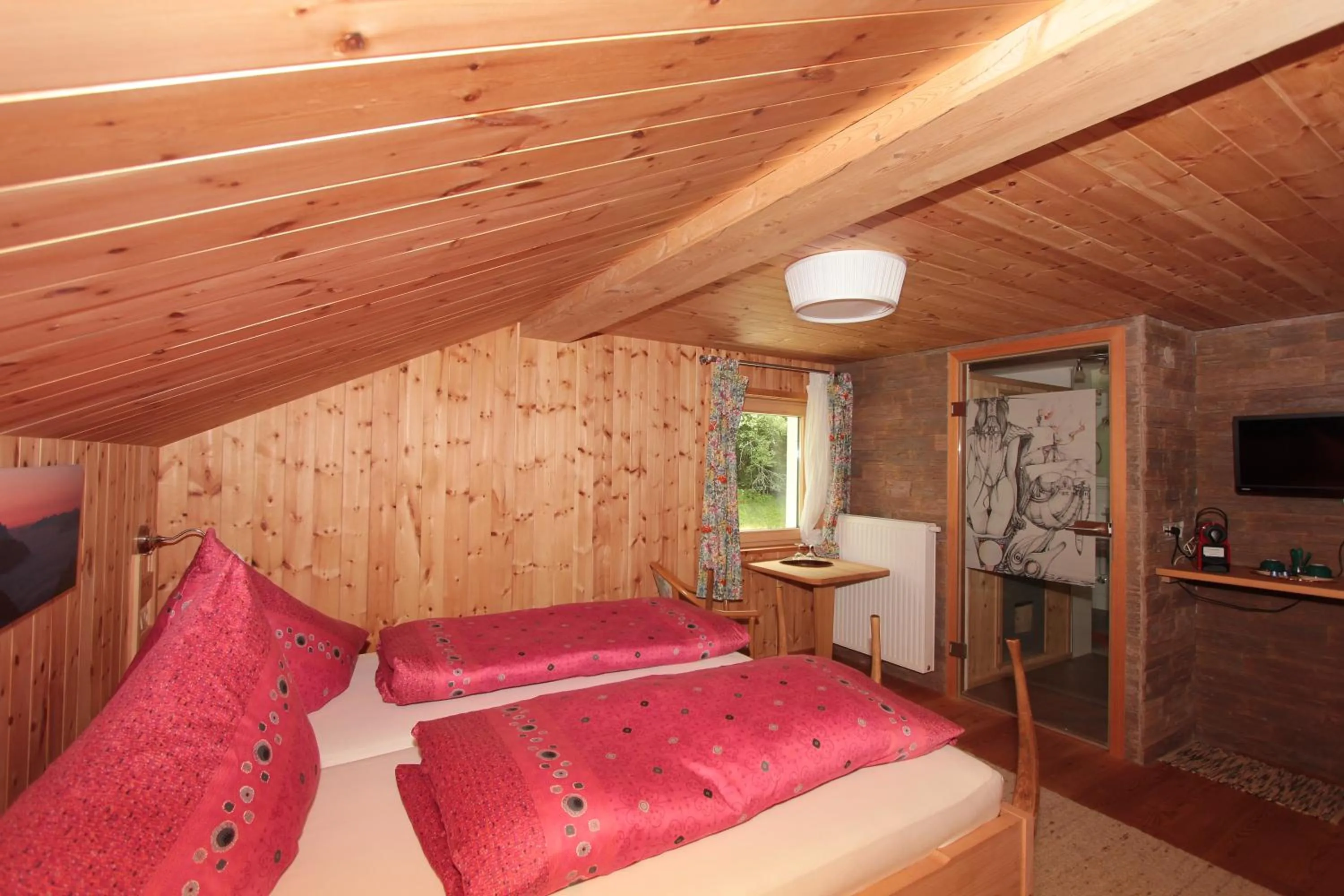 Bed in Haus am Rain