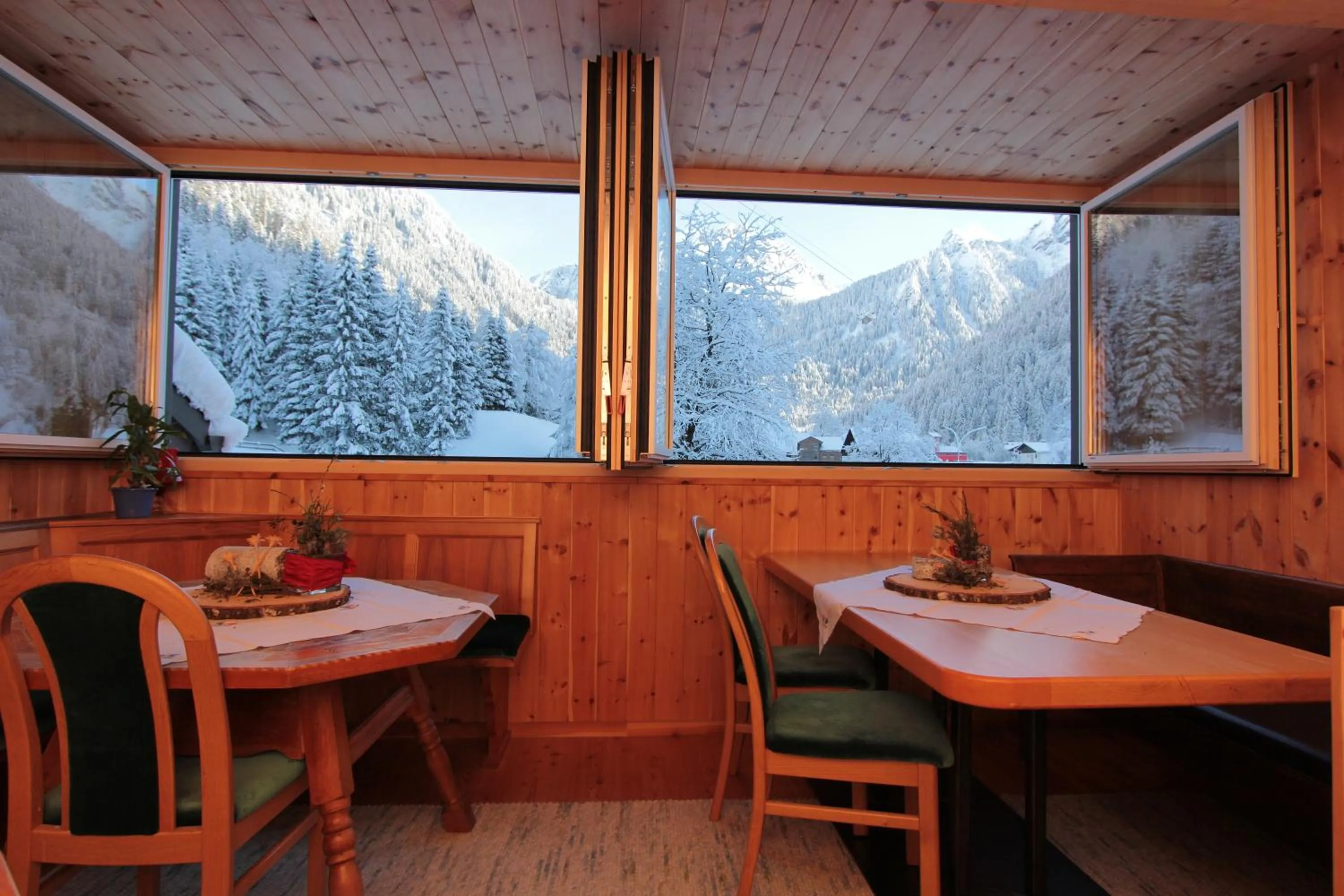Dining area in Haus am Rain