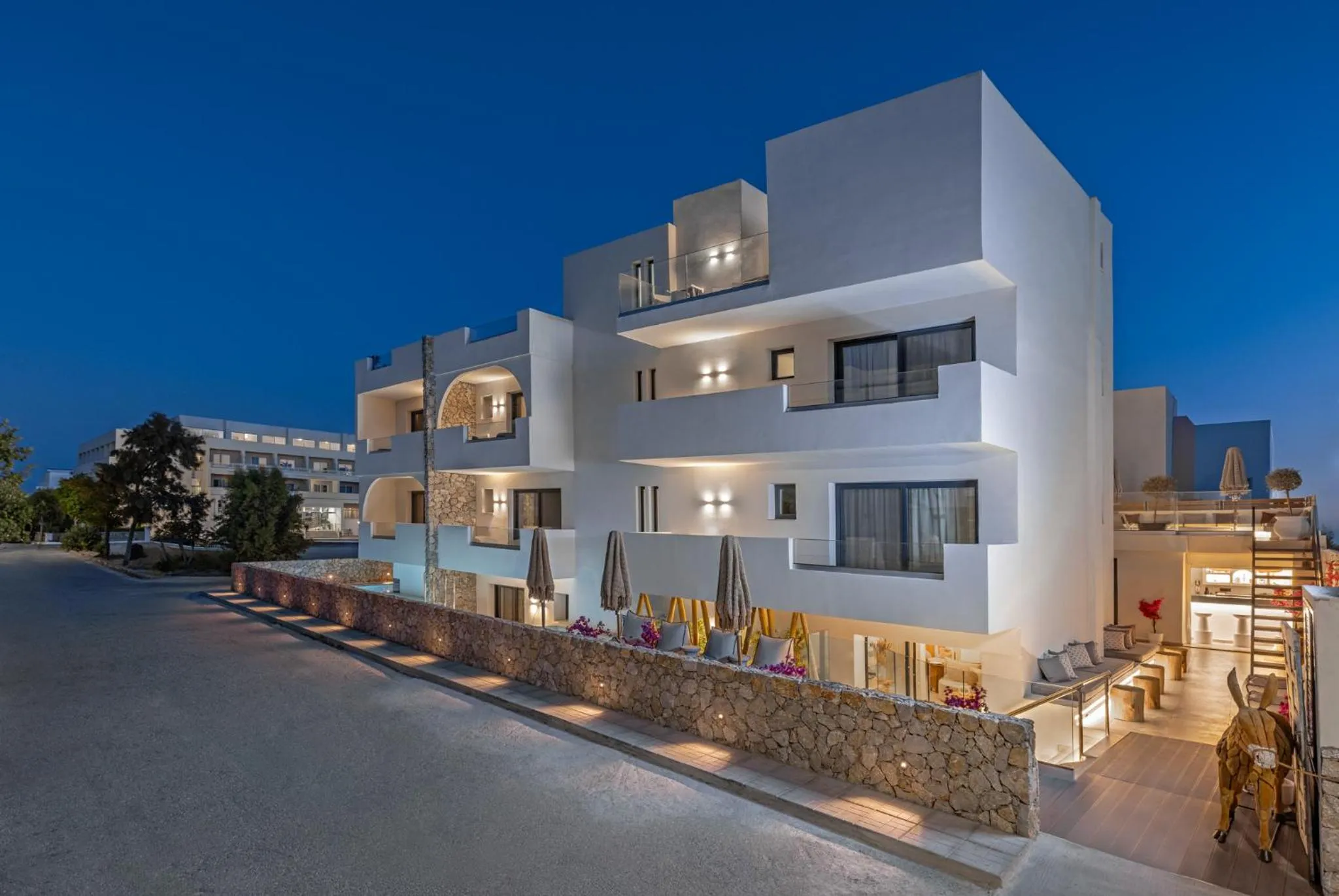 Property building in Cabana White Boutique Hotel