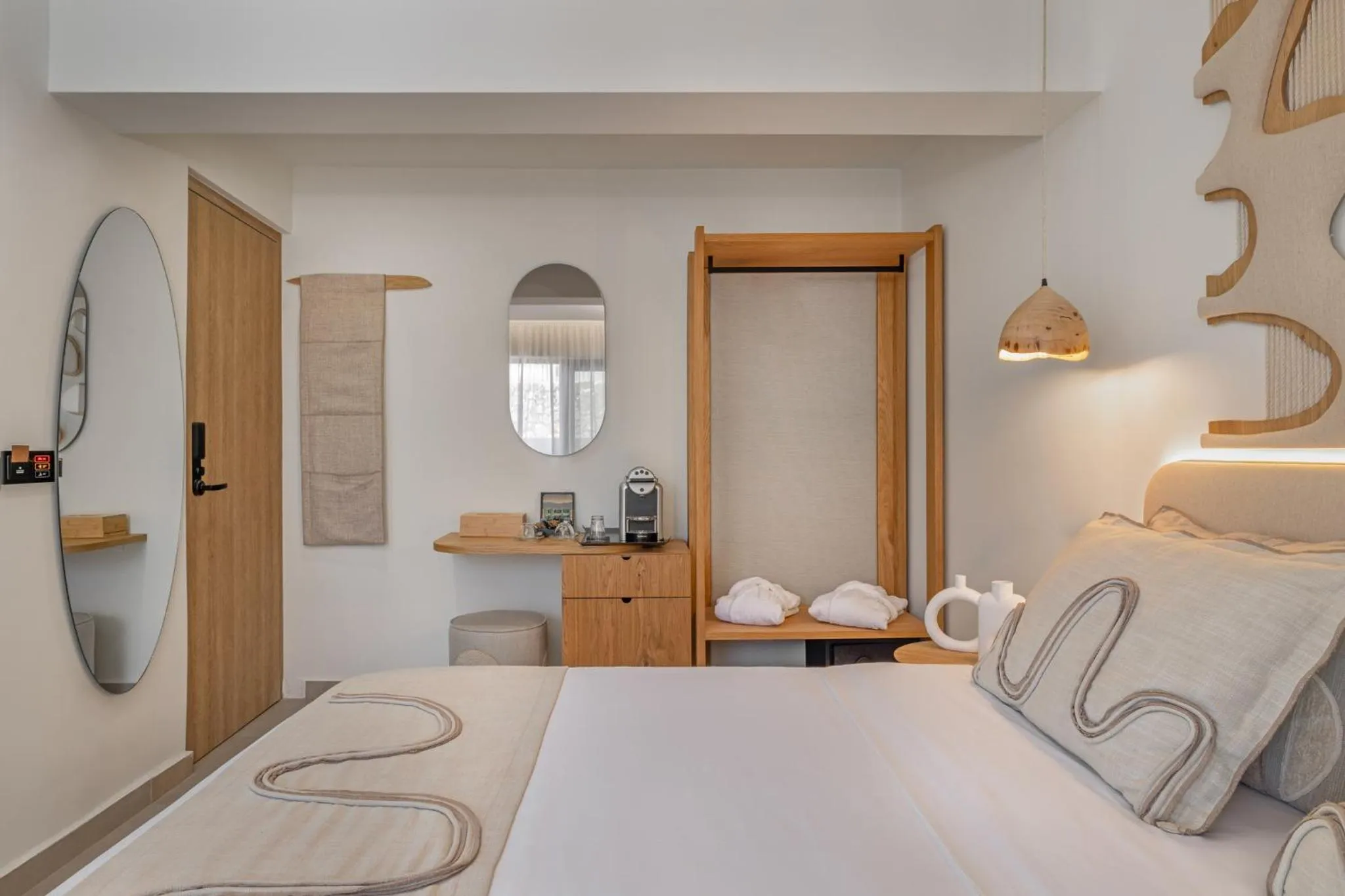 Bed in Cabana White Boutique Hotel