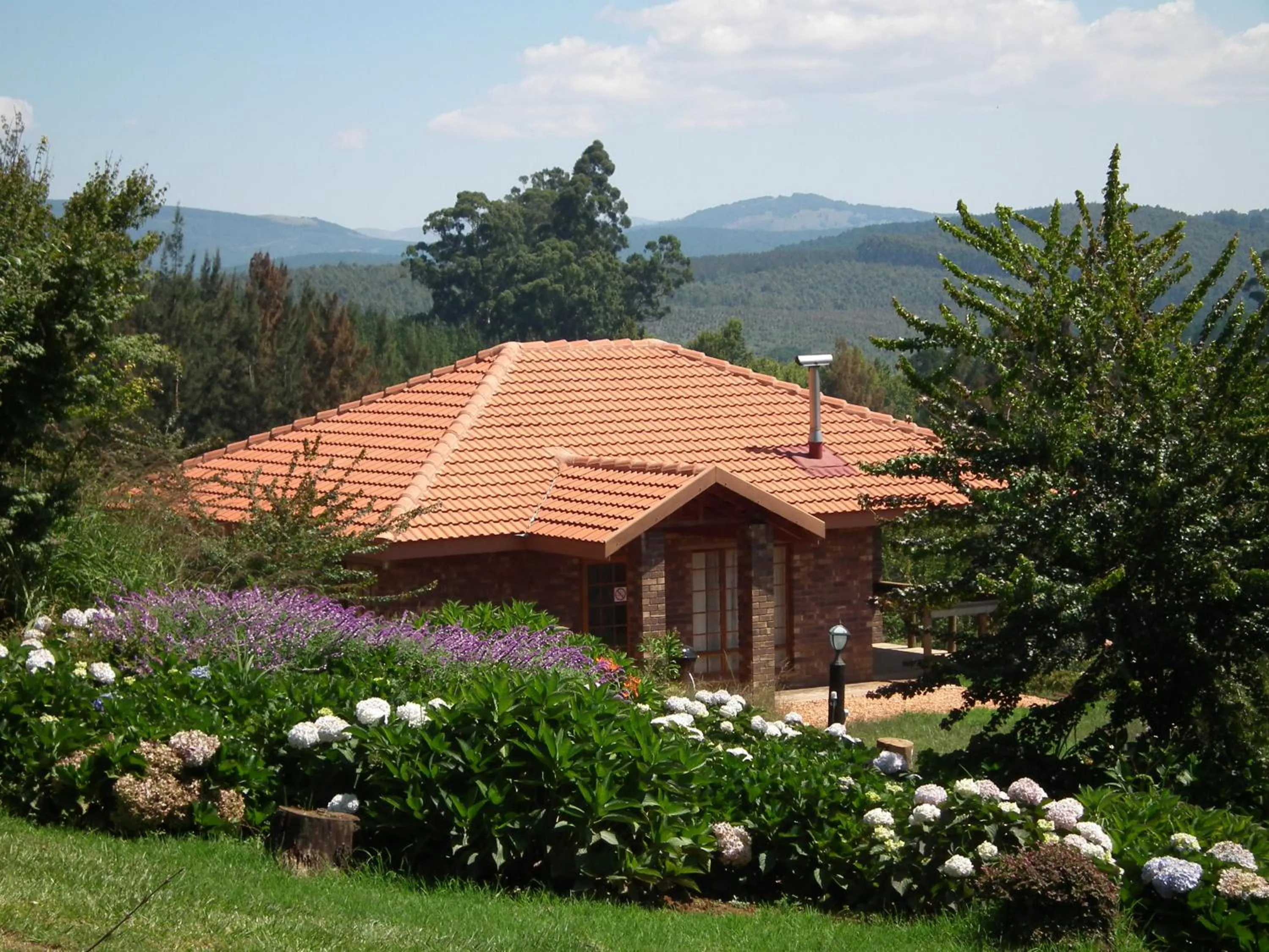 Twin Room with View in Cheerio Trout Fishing & Holiday Resort