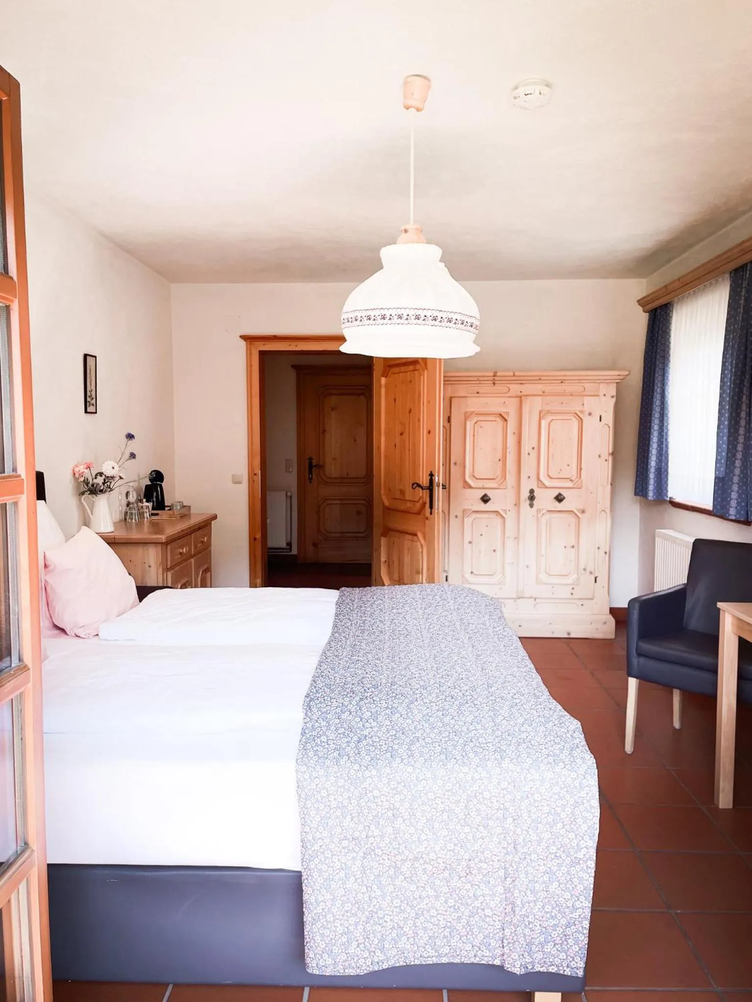 Bed in Pension Gasthof Arriach