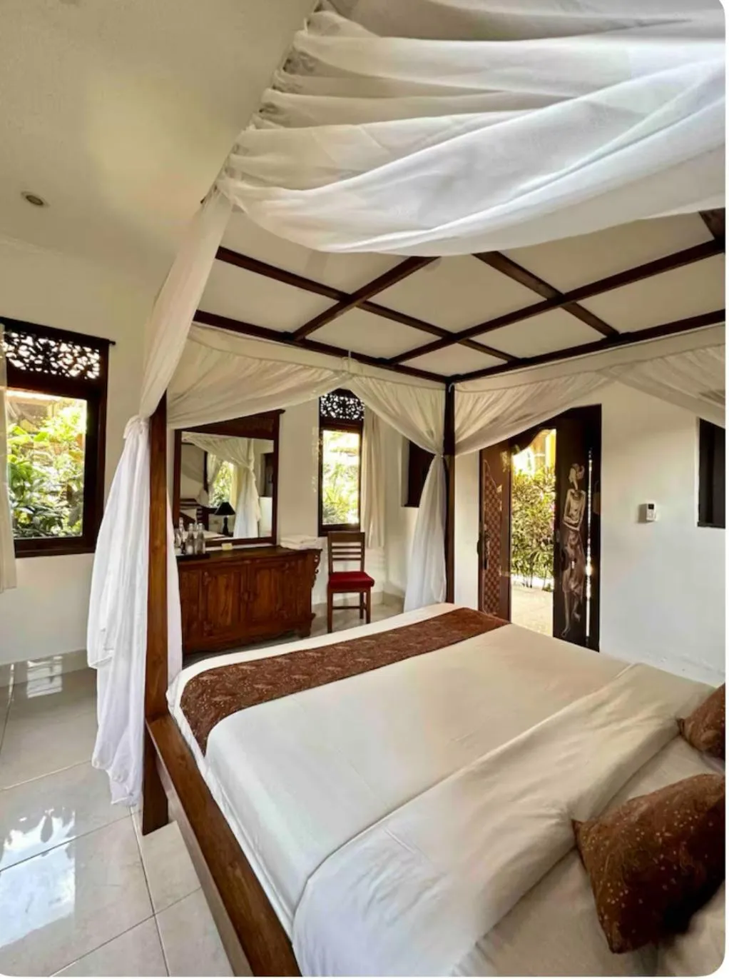 Bed in Mawa House