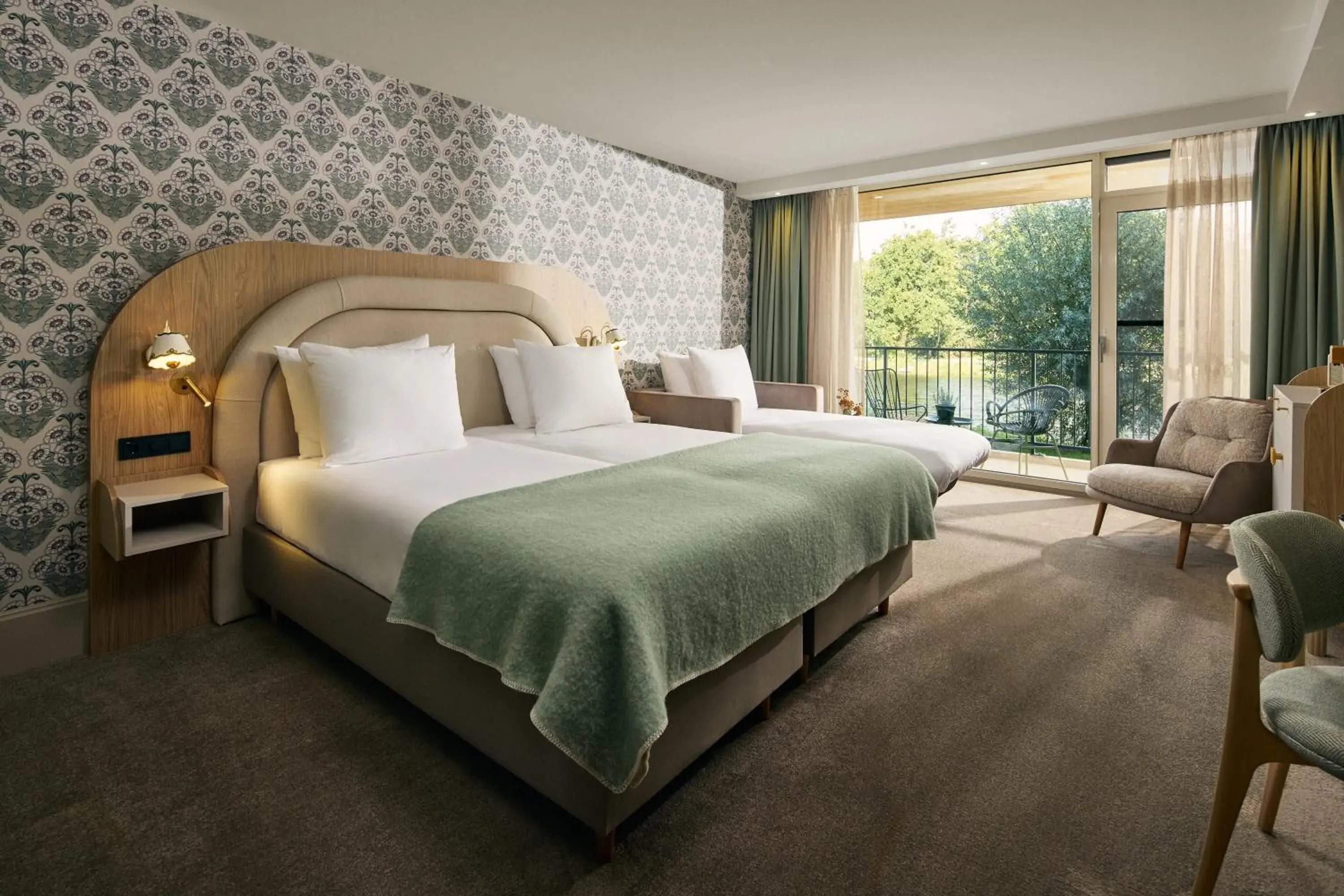 Triple Room with Balcony in Van der Valk Hotel Volendam - Recently renovated Triple Room with Balcony in Van der Valk Hotel Volendam - Recently renovated