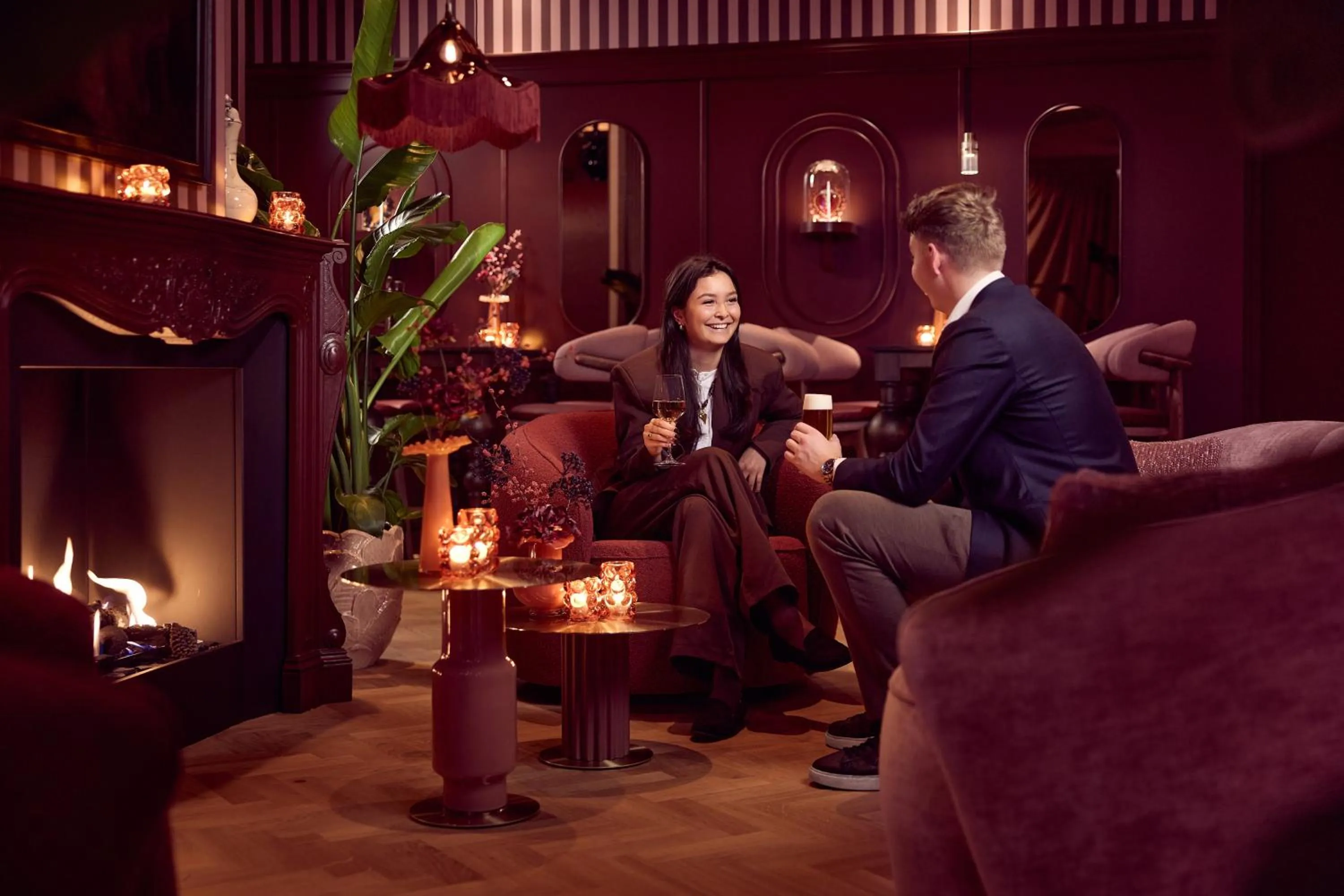 Lounge or bar in Van der Valk Hotel Volendam - Recently renovated