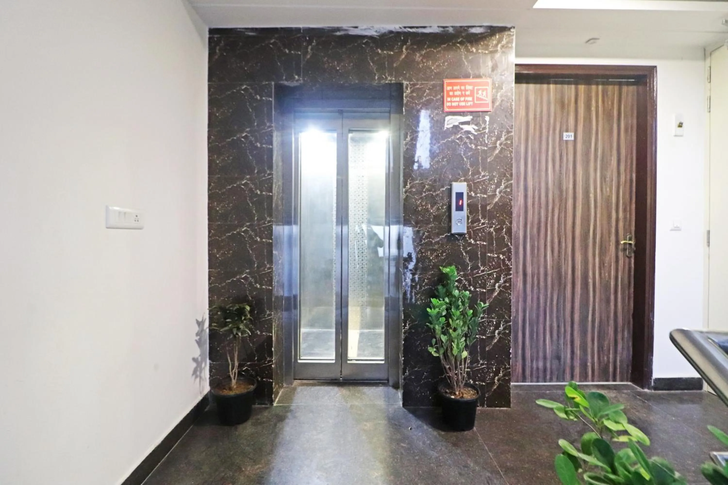 elevator in Hotel Mayda Prime Near Delhi Airport
