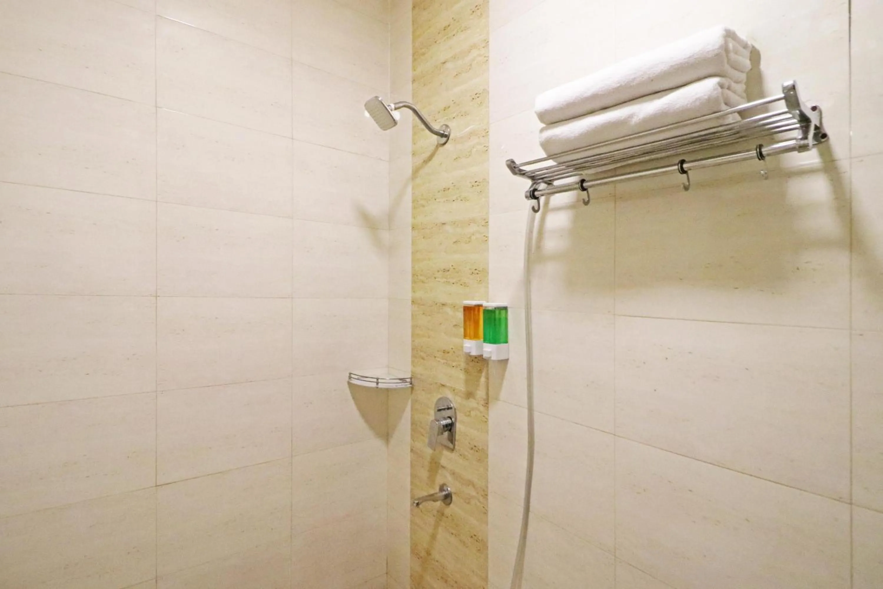 Shower in Hotel Mayda Prime Near Delhi Airport