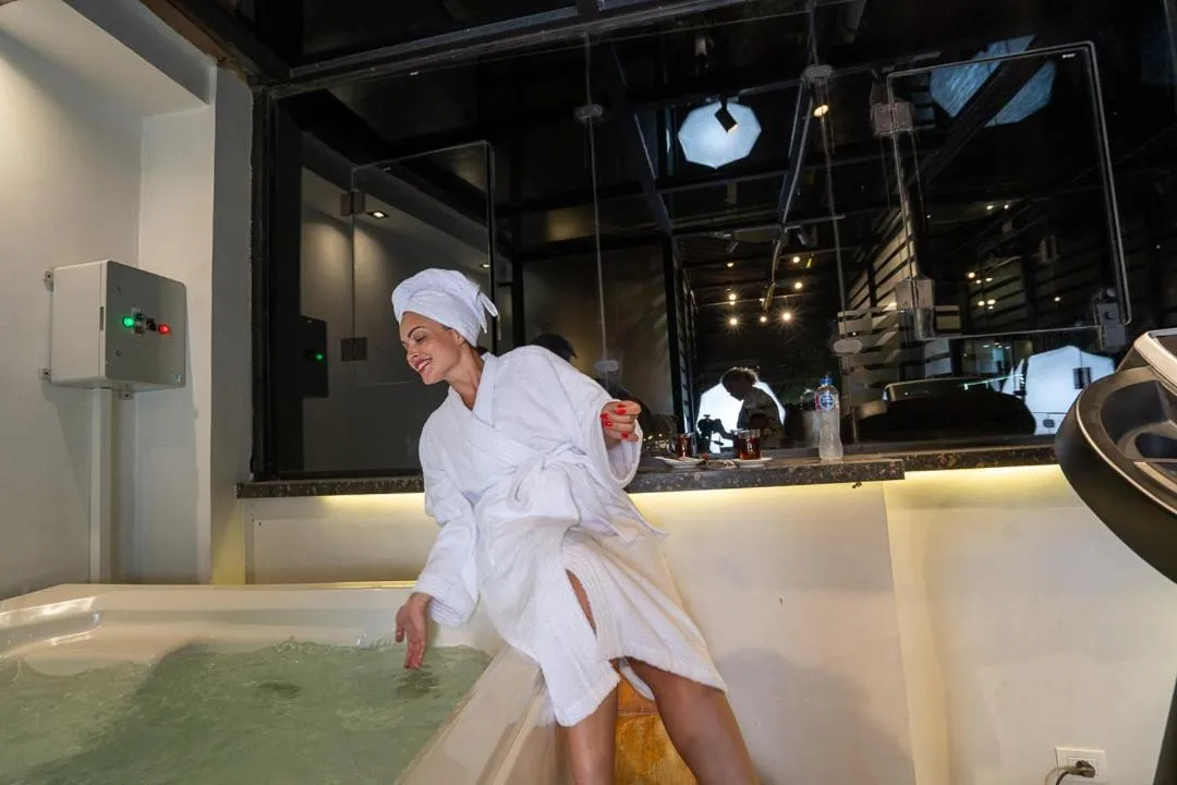 People in Sun and Sand Guest House