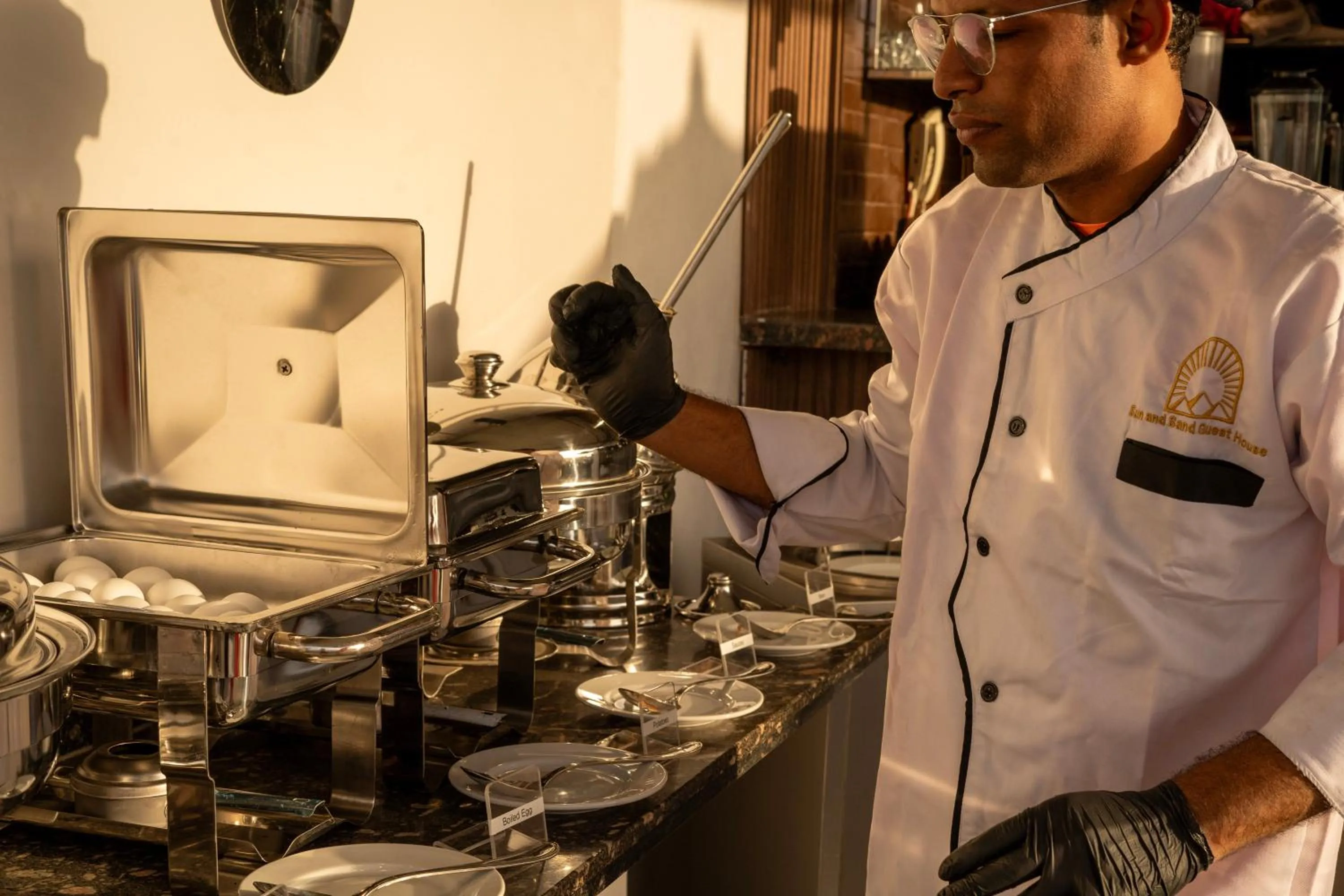 Staff in Sun and Sand Guest House