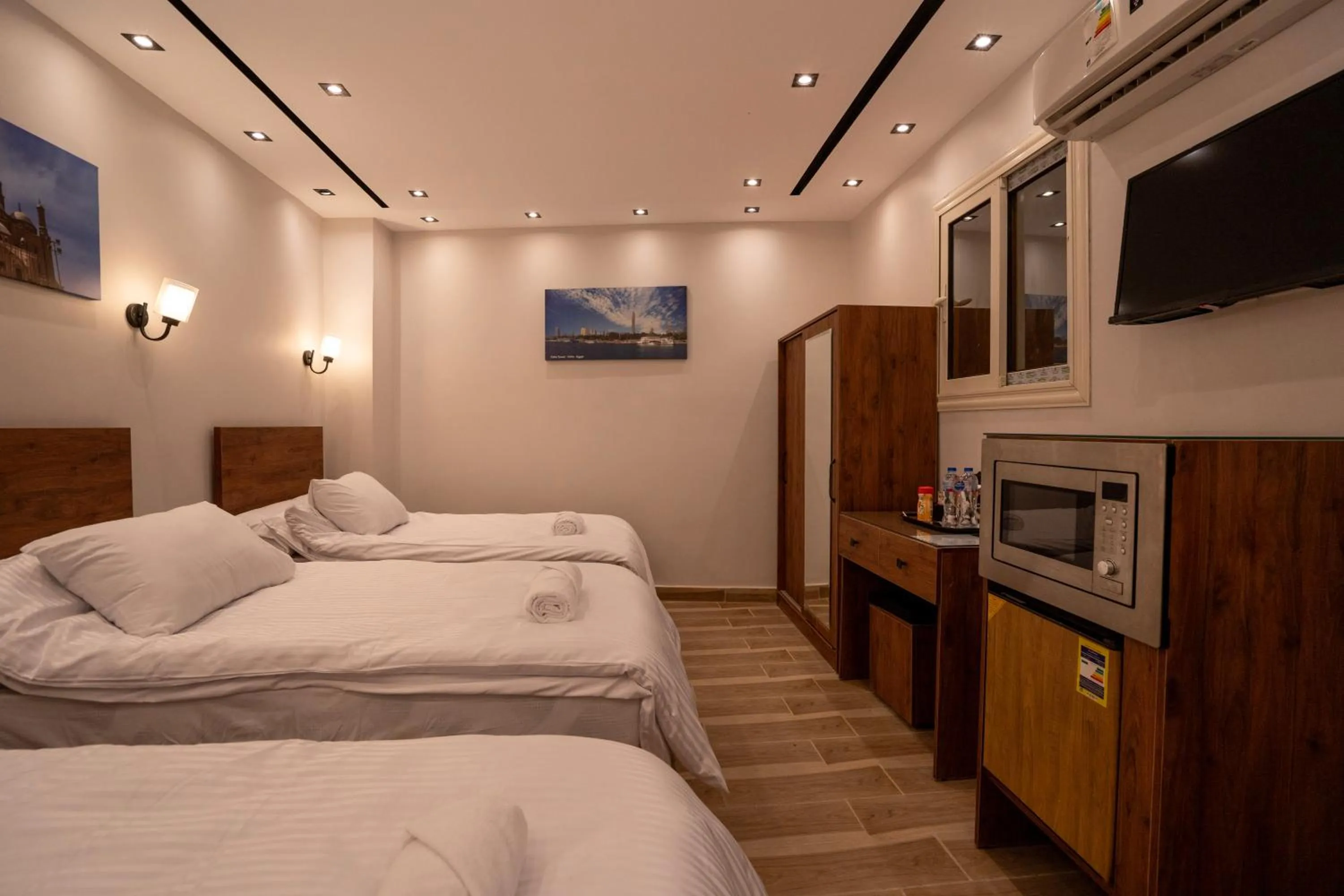 Bed in Sun and Sand Guest House