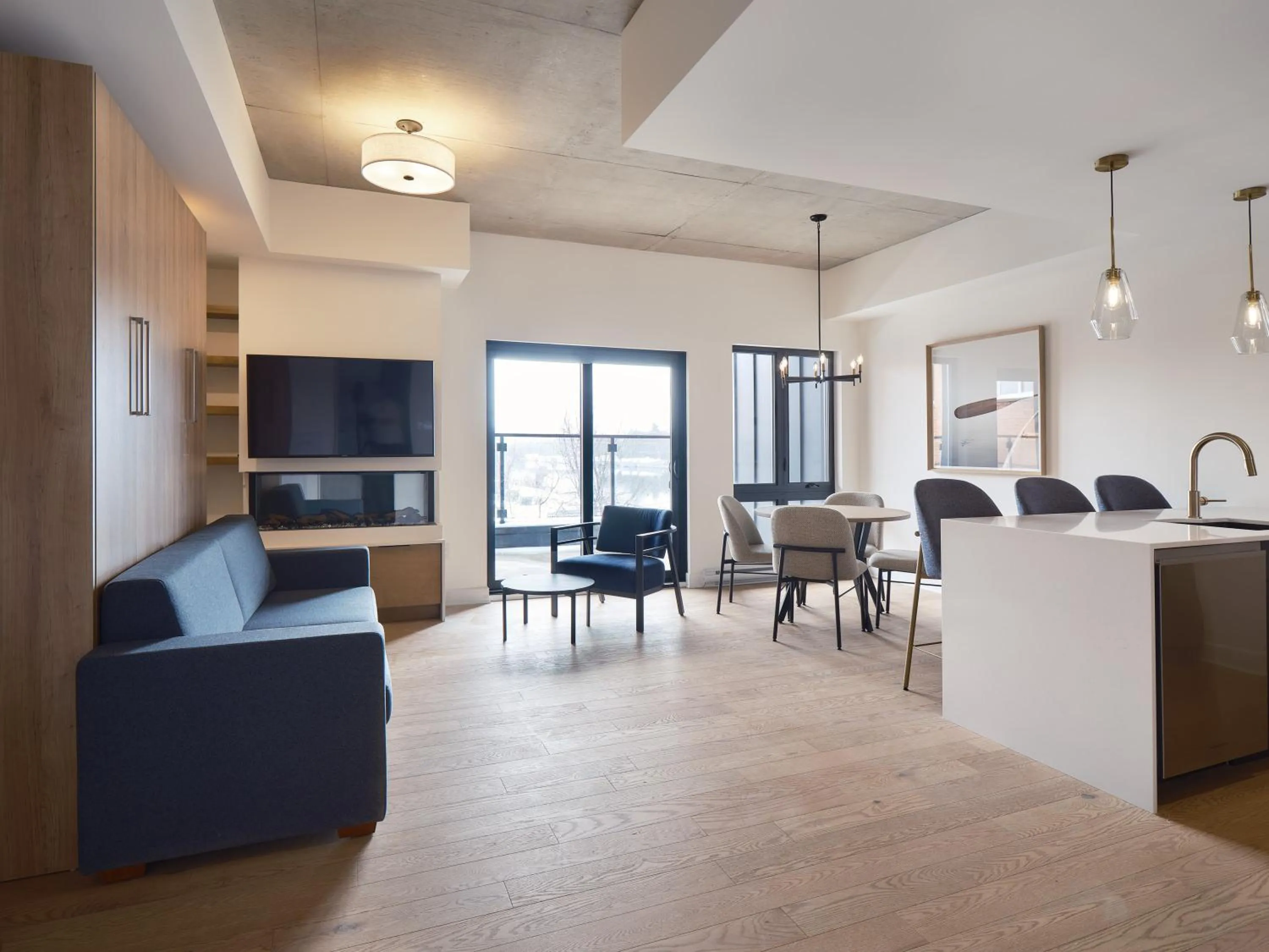 Living room in Hôtel Expérience - Quartier Des Marinas