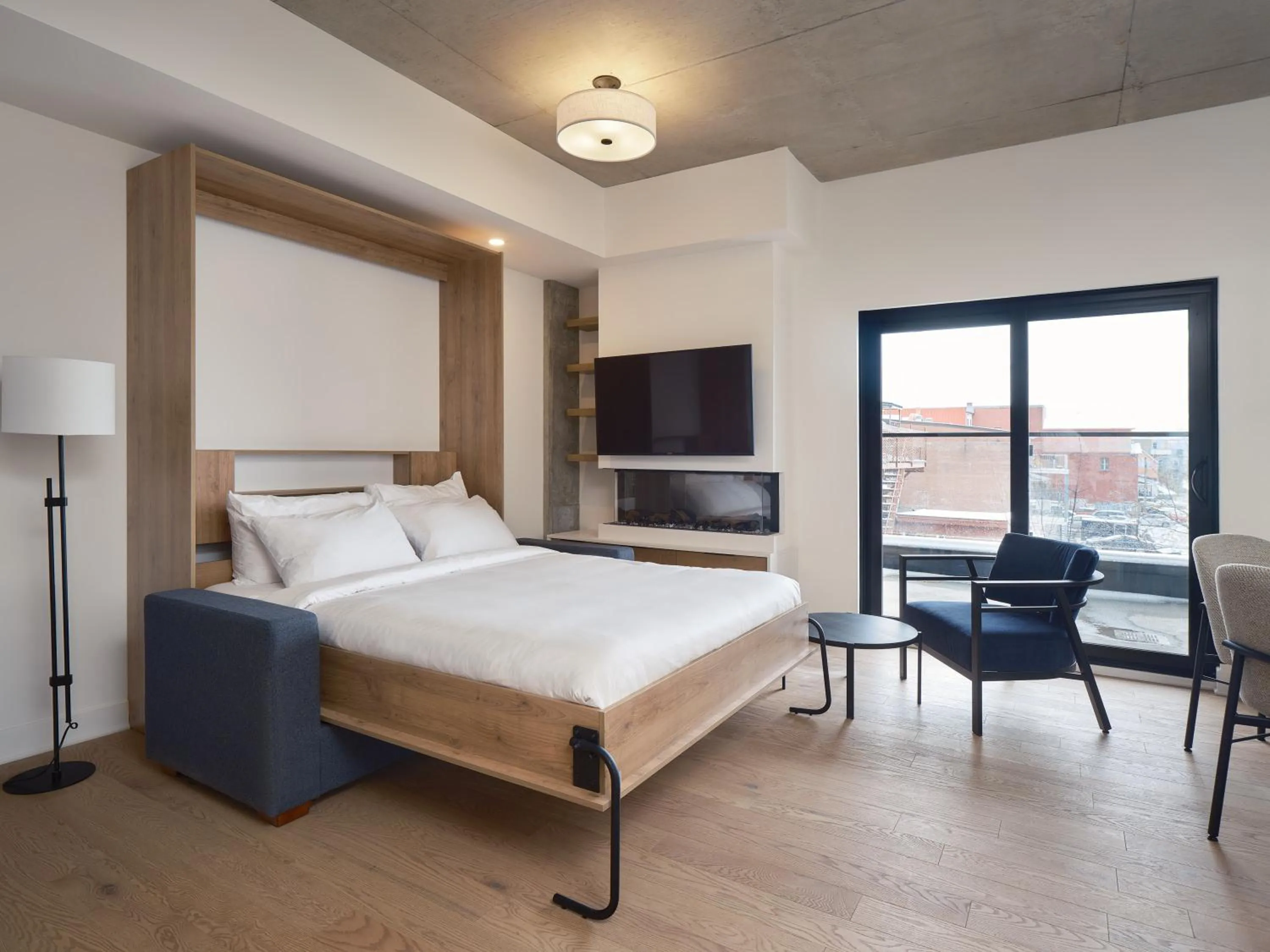 Bed in Hôtel Expérience - Quartier Des Marinas