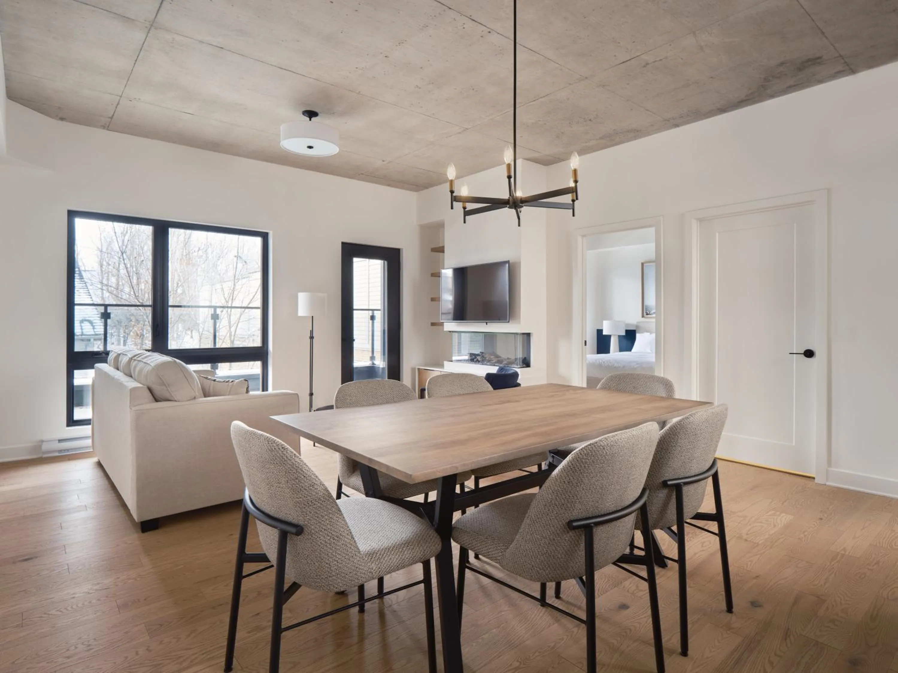 Living room in Hôtel Expérience - Quartier Des Marinas