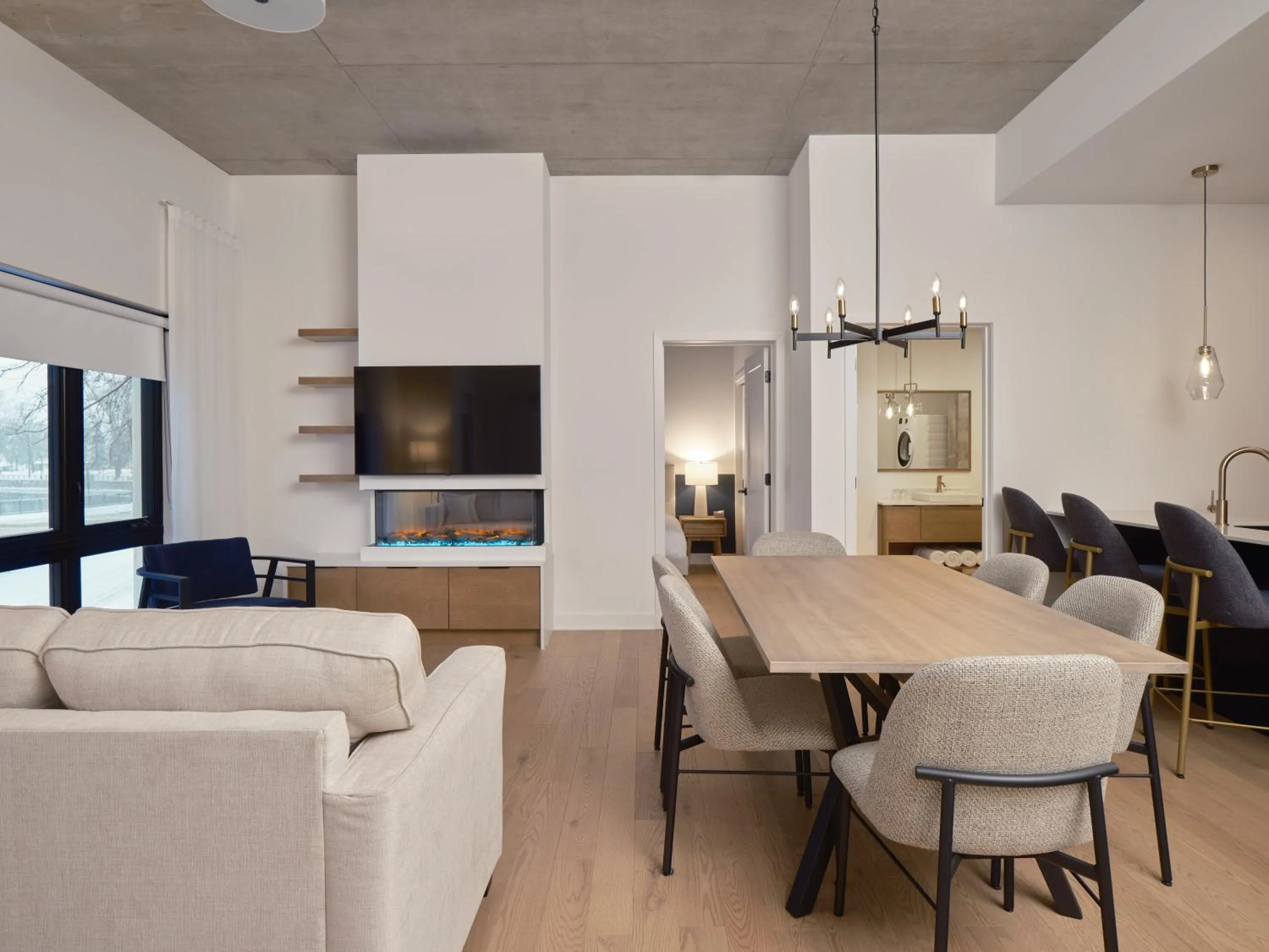 Living room in Hôtel Expérience - Quartier Des Marinas