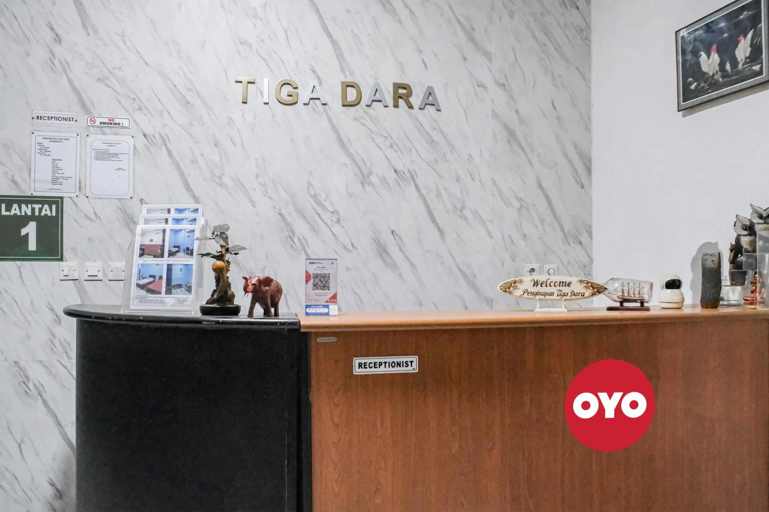Lobby or reception in OYO 93117 Penginapan Tiga Dara