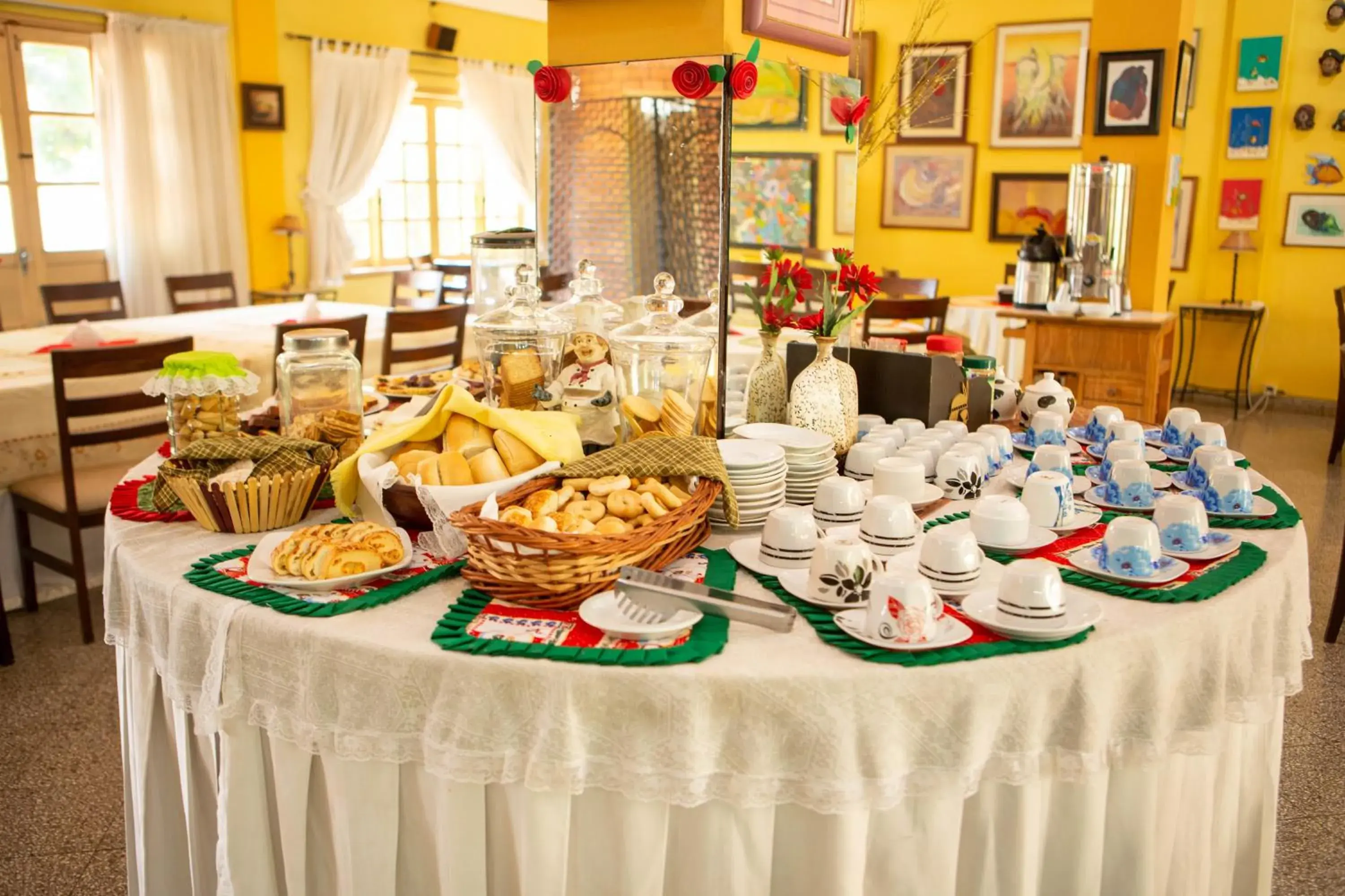 Buffet breakfast in Hotel Santo Domingo Buffet breakfast in Hotel Santo Domingo