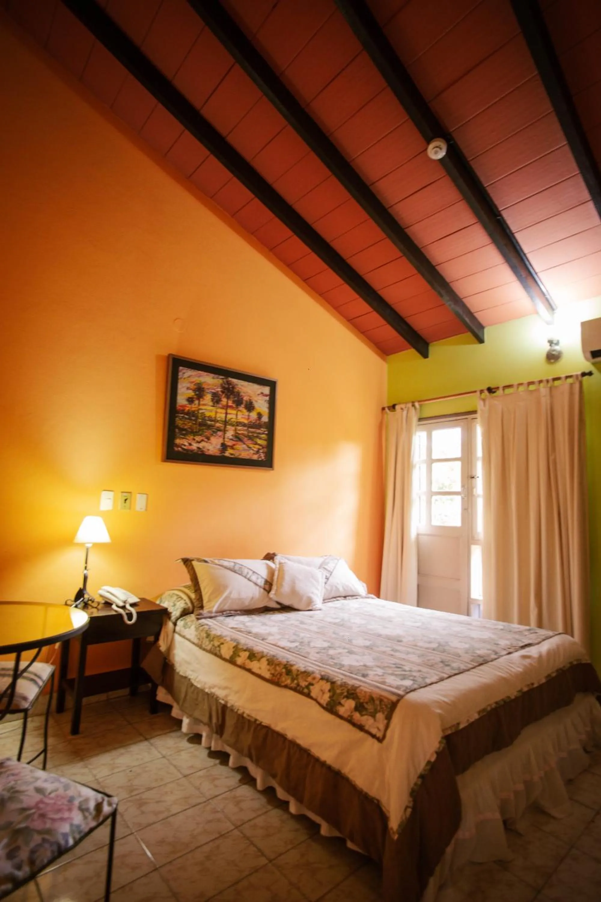 Bed in Hotel Santo Domingo