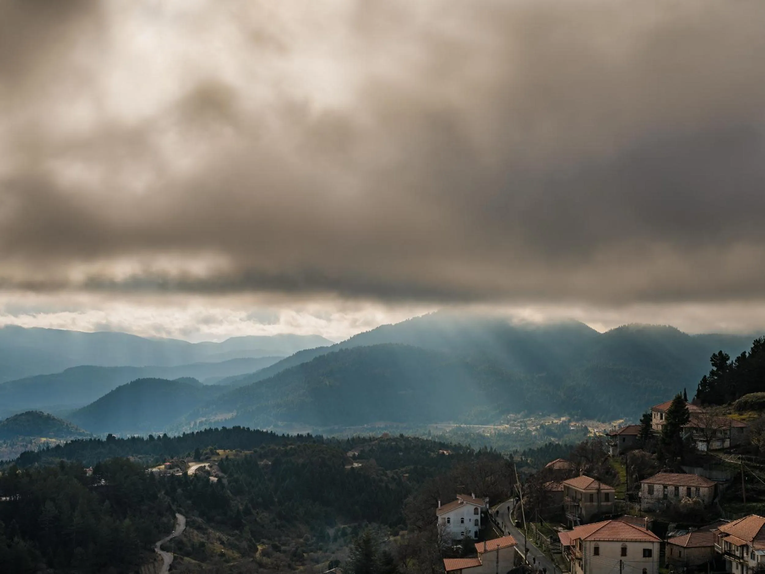 Natural landscape in Moreas Peak Lodge