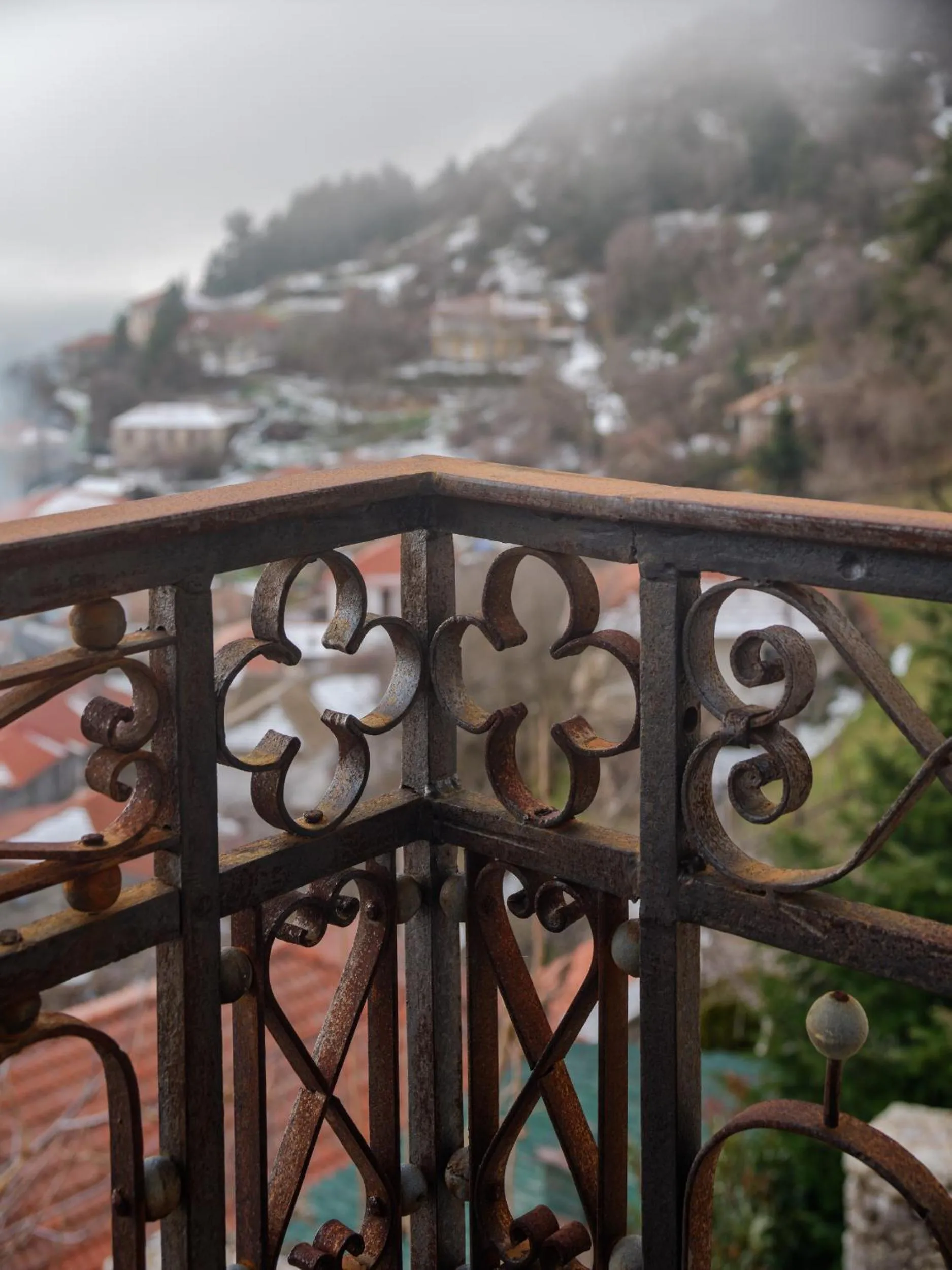 Mountain view in Moreas Peak Lodge