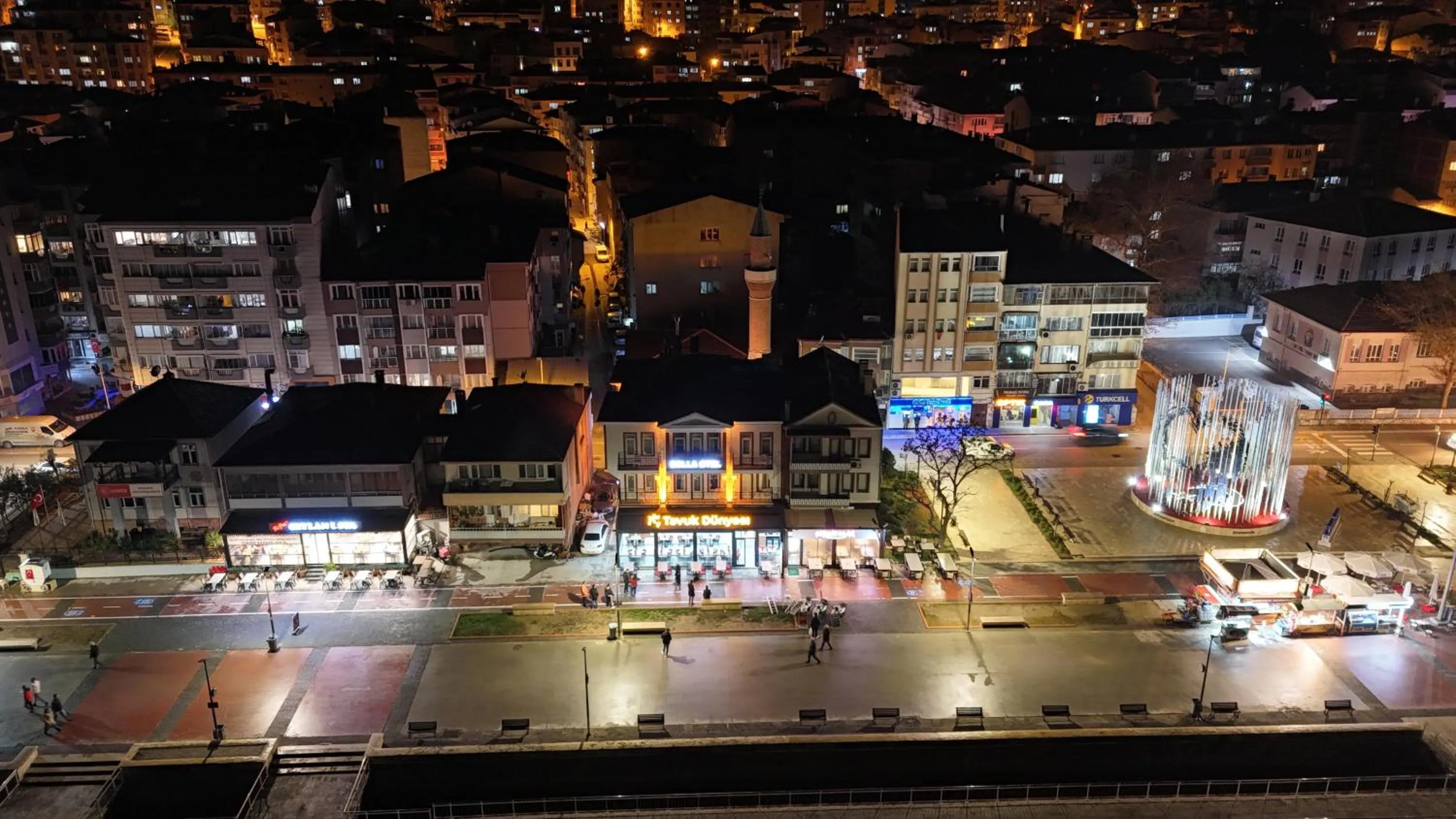 Bird's eye view in Bella Otel Mudanya