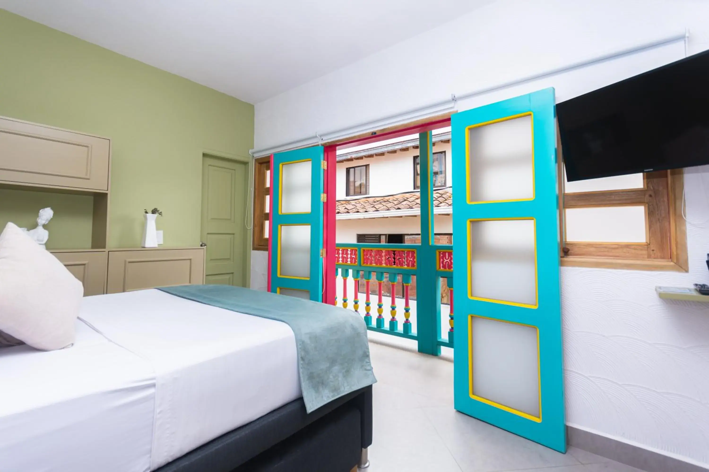 Bed in Hotel Chromatic Bed in Hotel Chromatic