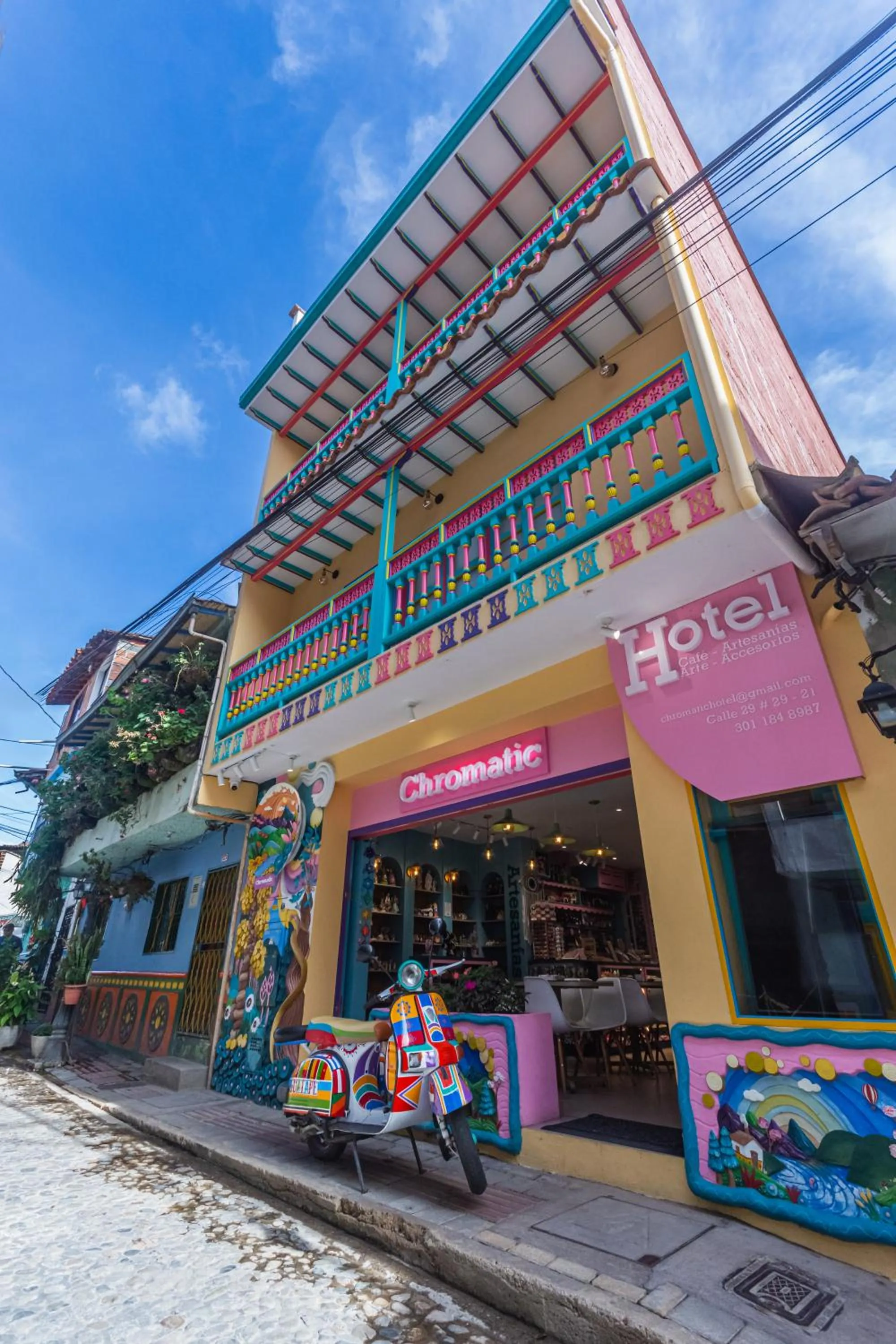 Property building in Hotel Chromatic